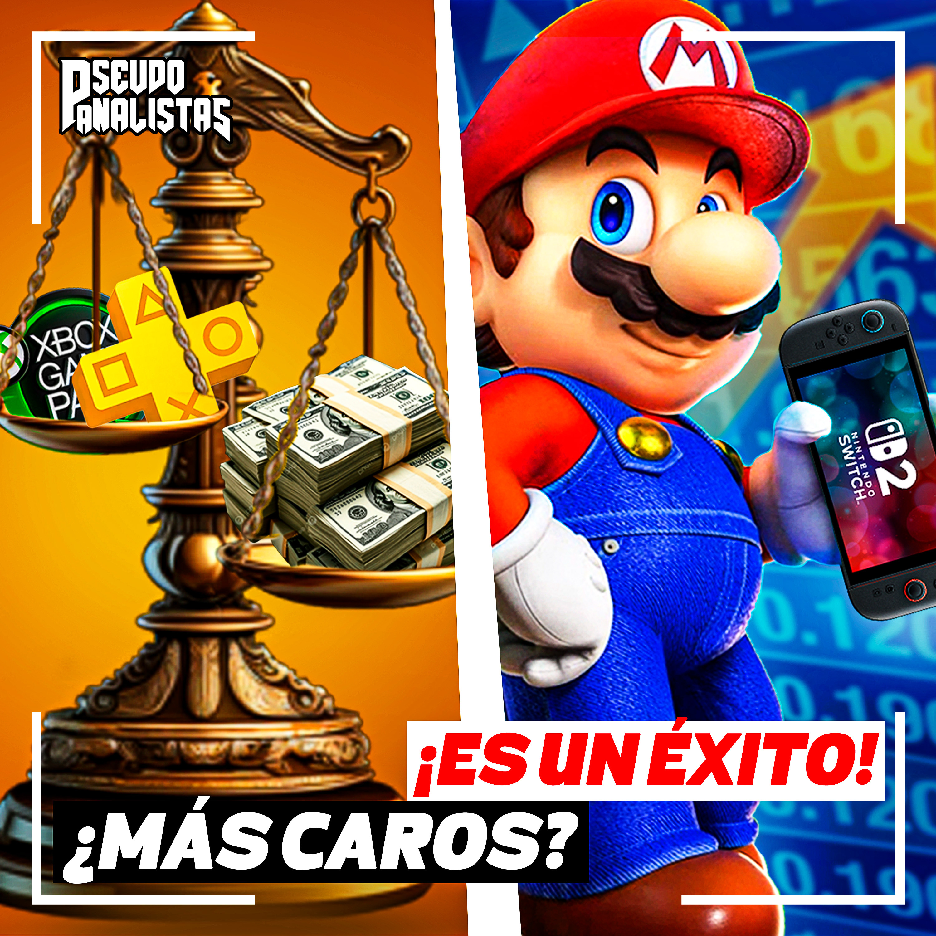 PS PLUS Y GAME PASS SUBIRÁN DE PRECIO 🤑 SWITCH 2 ES UN EXITAZO GLOBAL 🌎 | #Pseudoanalistas S10E05