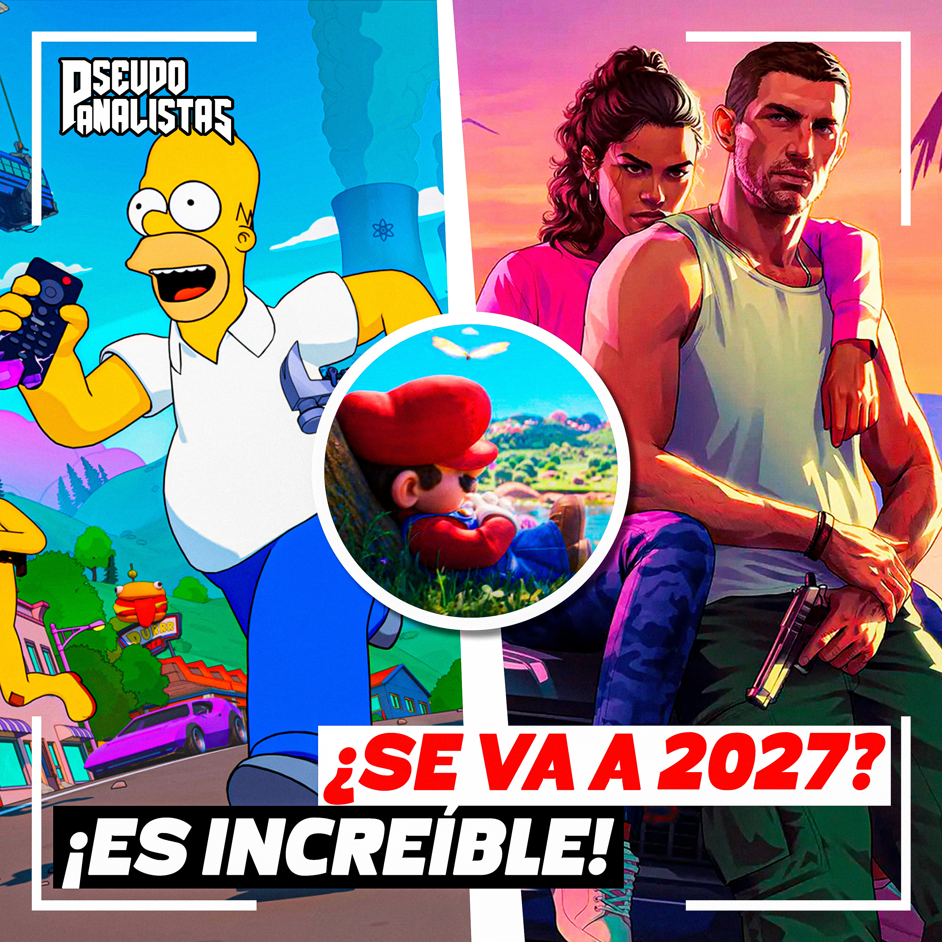 GTA VI OTRA VEZ CON RETRASO, FORTNITE X SIMPSONS: MEJOR TEMPORADA PA QENK | #Pseudoanalistas S10E25
