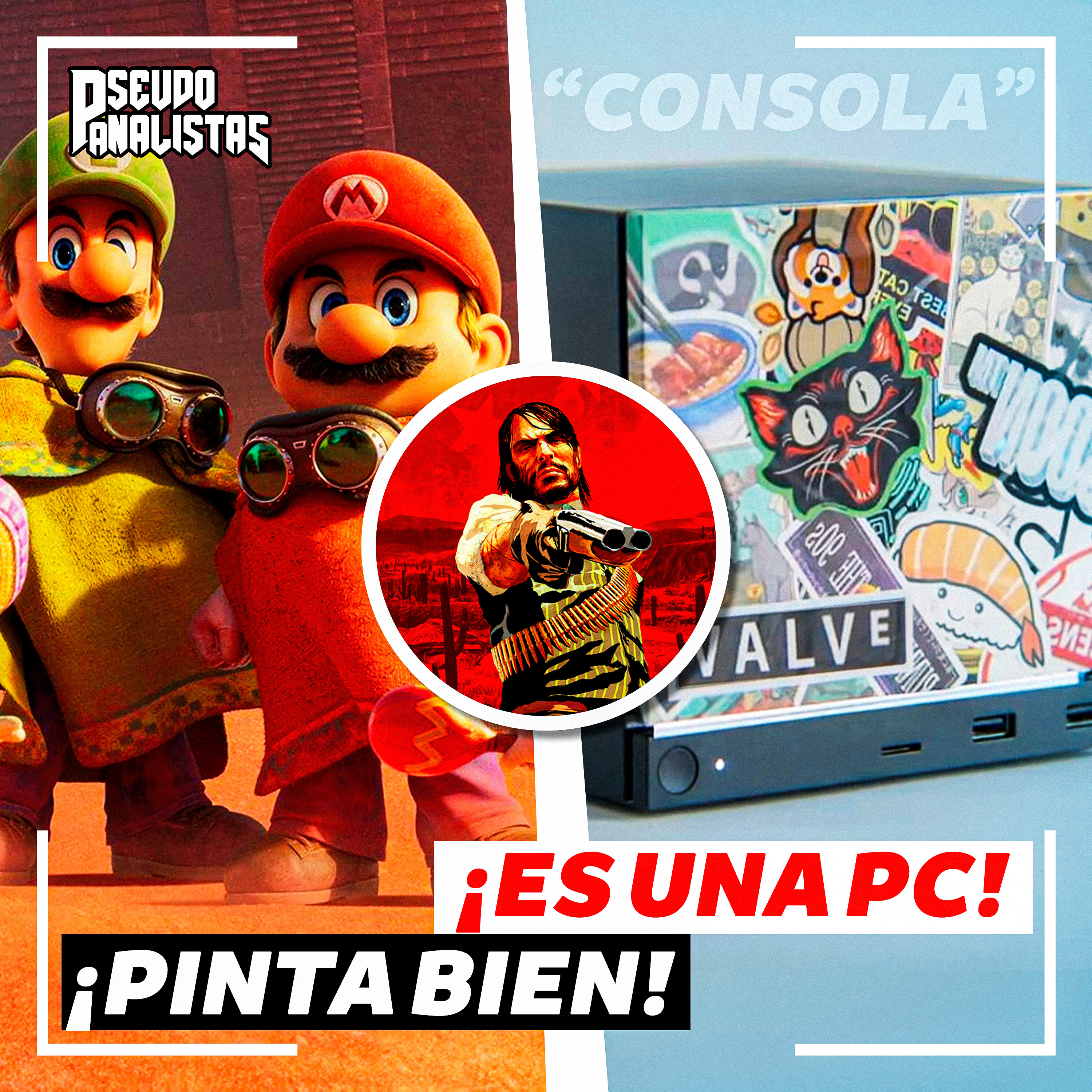 SUPER MARIO GALAXY: PELI DEL AÑO OF THE YEAR, STEAM MACHINE: CONSOLA O PC? | #Pseudoanalistas S10E26