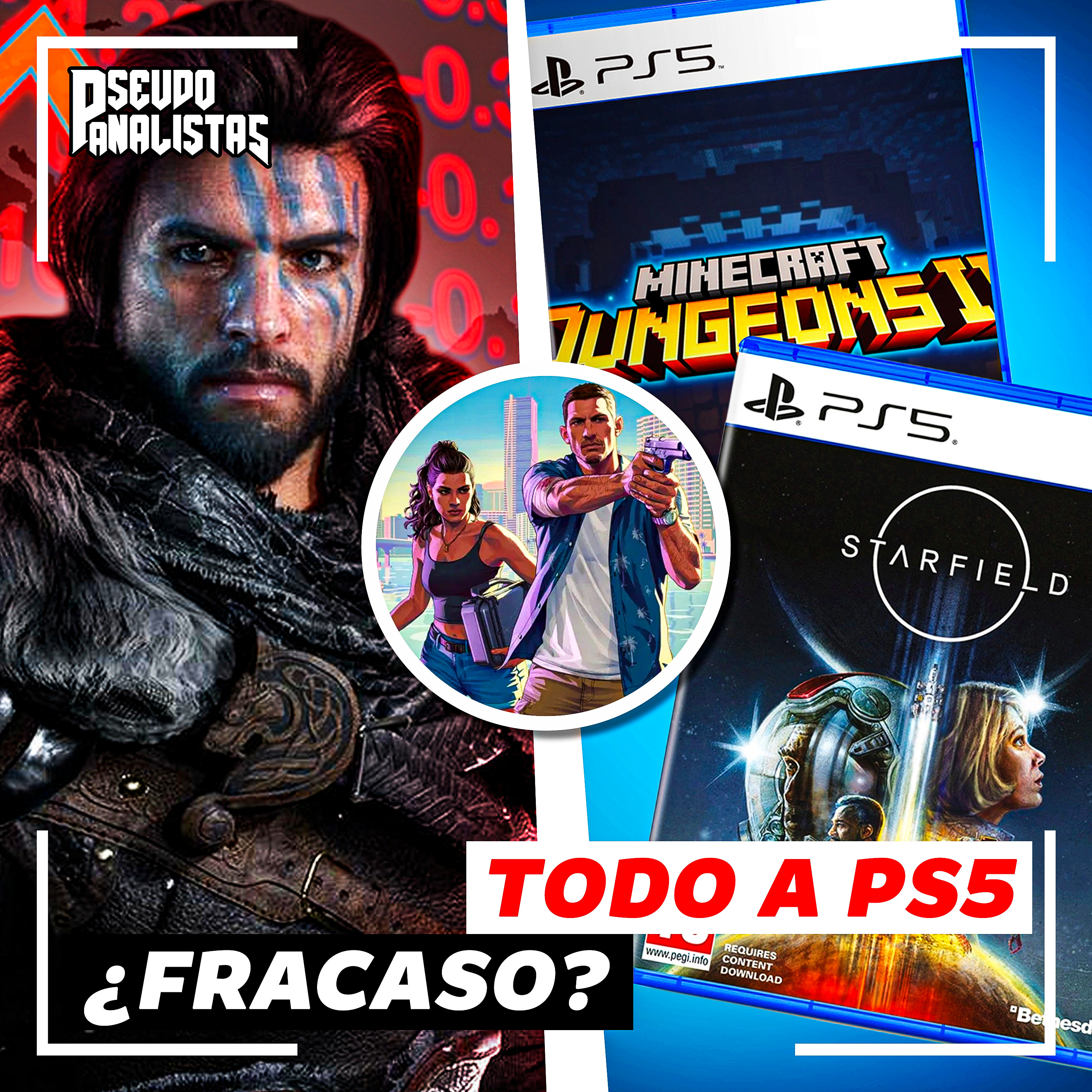 CRIMSON DESERT ¿FRACASO DEL AÑO? STARFIELD Y MINECRAFT 2 EN PS5 ¡ASHA NO CAMBIÓ NADA! | #Pseudoanalistas S10E44