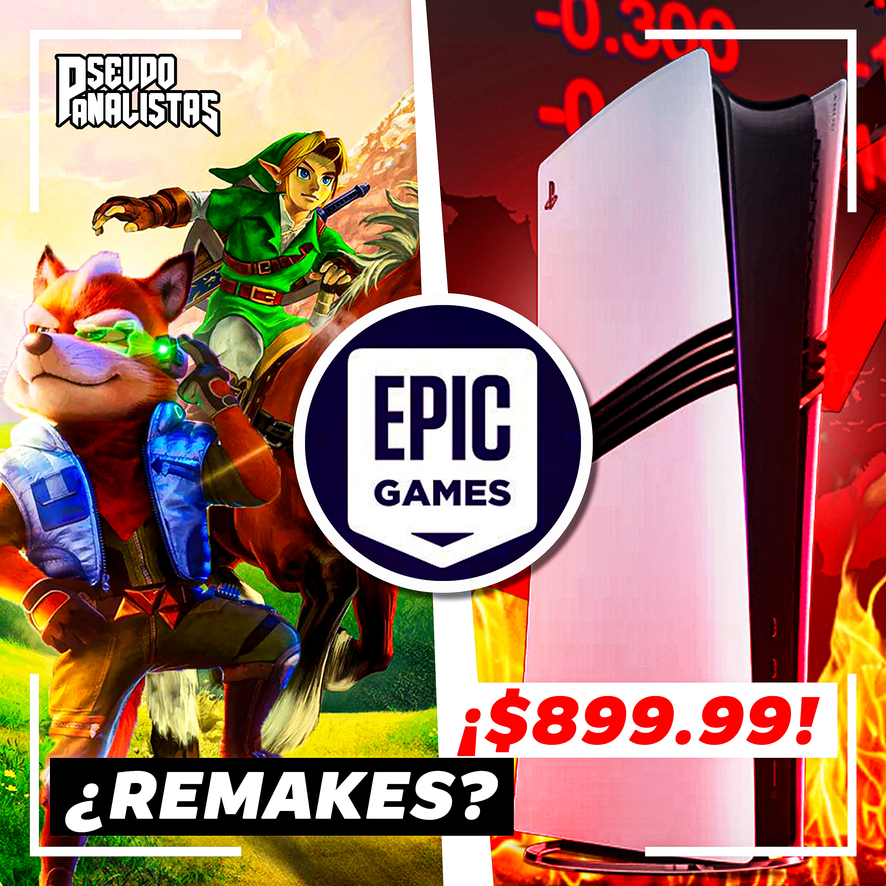 FILTRACIONES DE NINTENDO: ¿STAR FOX Y ZELDA? LA PS5 COMO KURT COBAIN X3 | #Pseudoanalistas S10E45