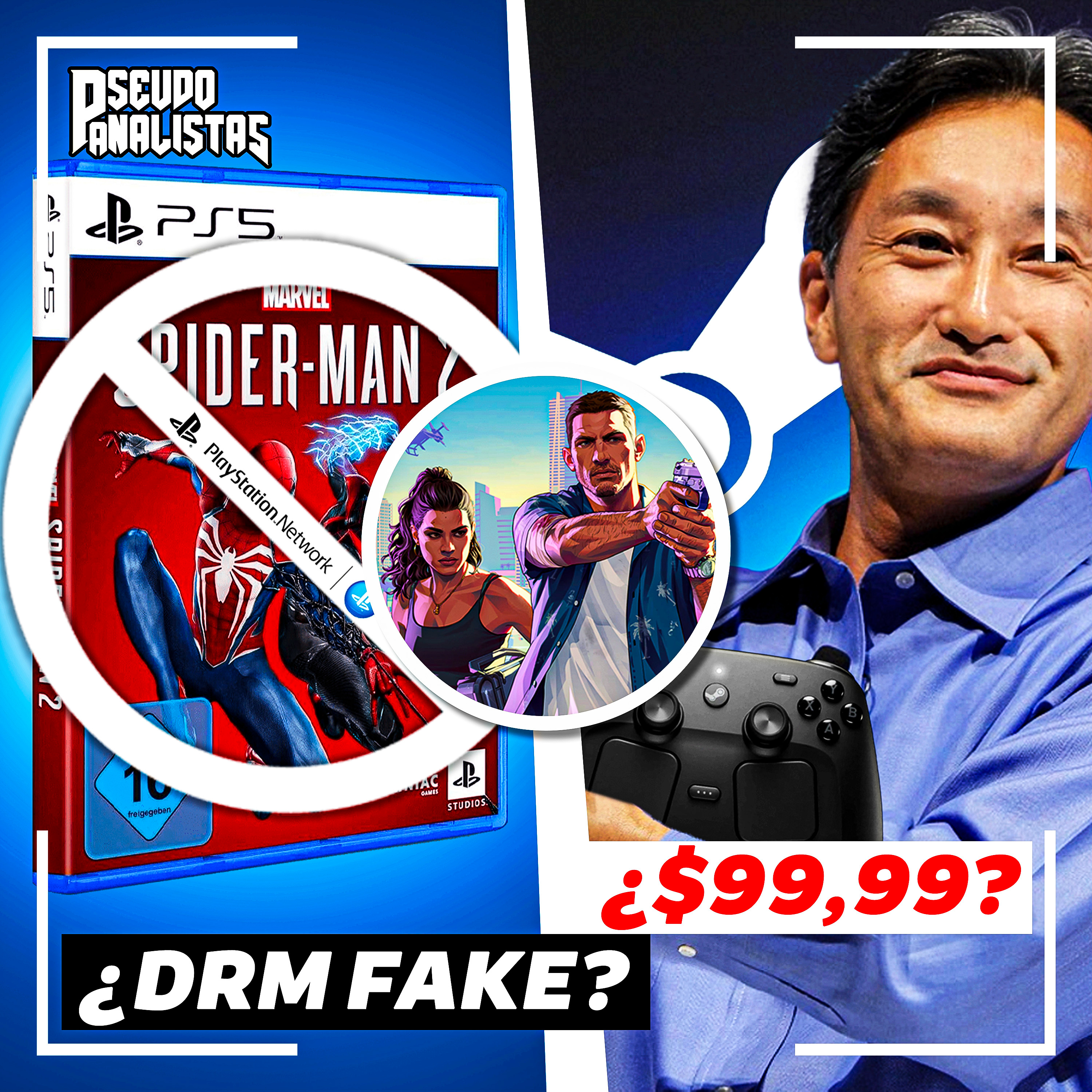 ¿DRM DE PLAYSTATION FUE PURO DRAMA? ¿POR QUÉ TAN CARO EL STEAM CONTROLLER? | #Pseudoanalistas S10E50