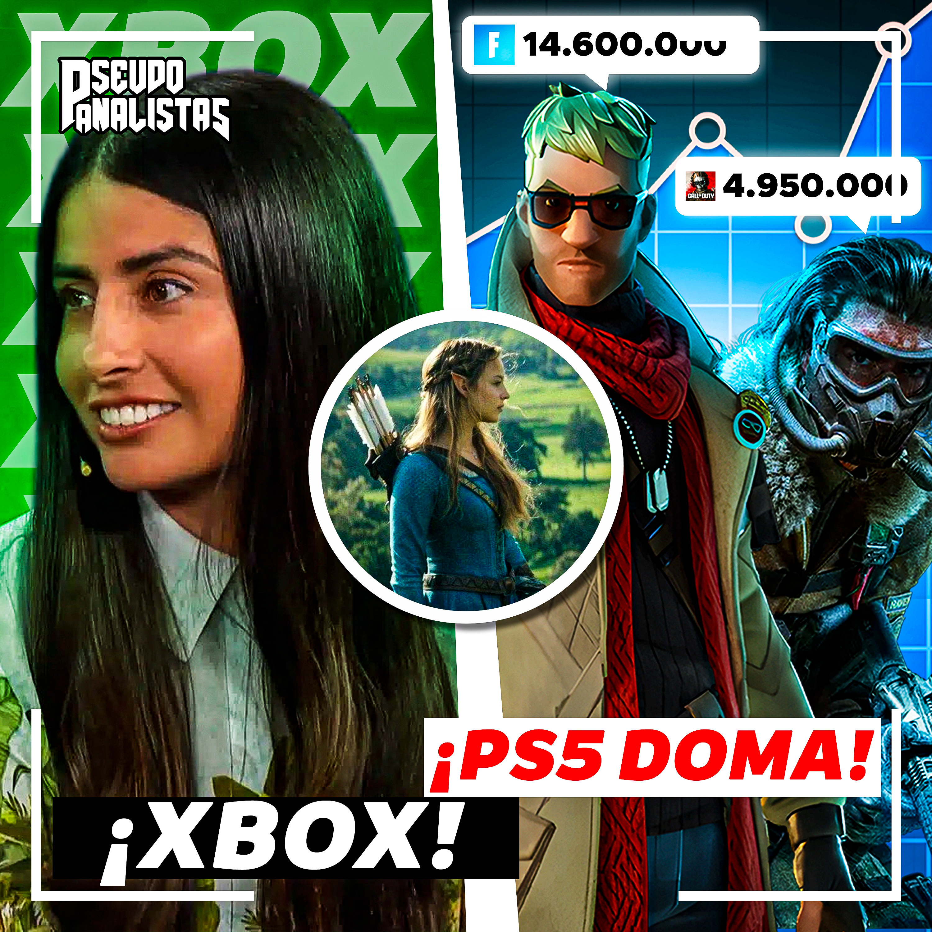 YA NO ES xbox ES XBOX 🗣️ UFF UN GRAN CAMBIO, ESTADISTICAS DE PLAYSTATION 📈 | #Pseudoanalistas S10E52