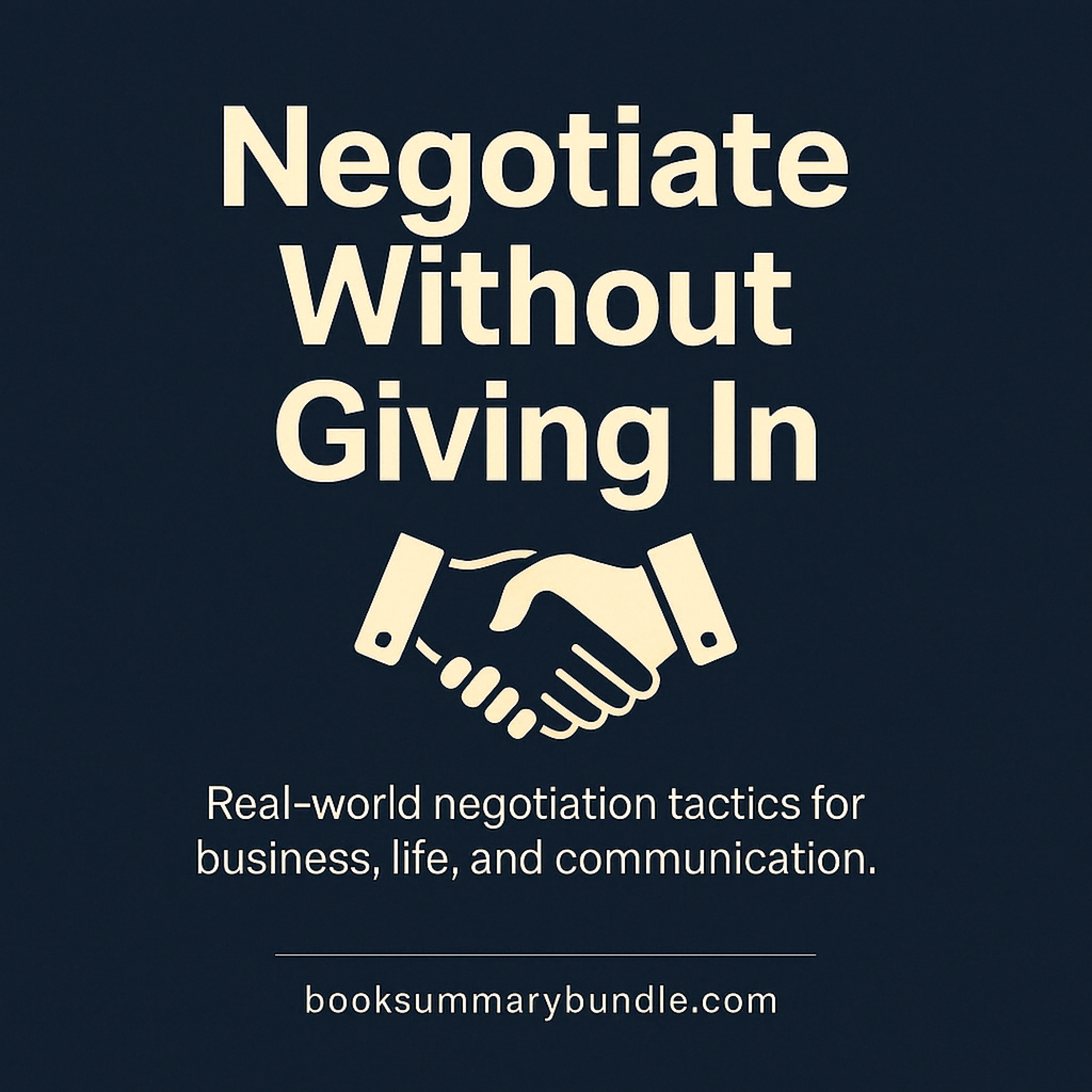 Negotiate Without Giving In – Audiobook Insights (Inspired by Chris Voss) | Summary in 26 Minutes