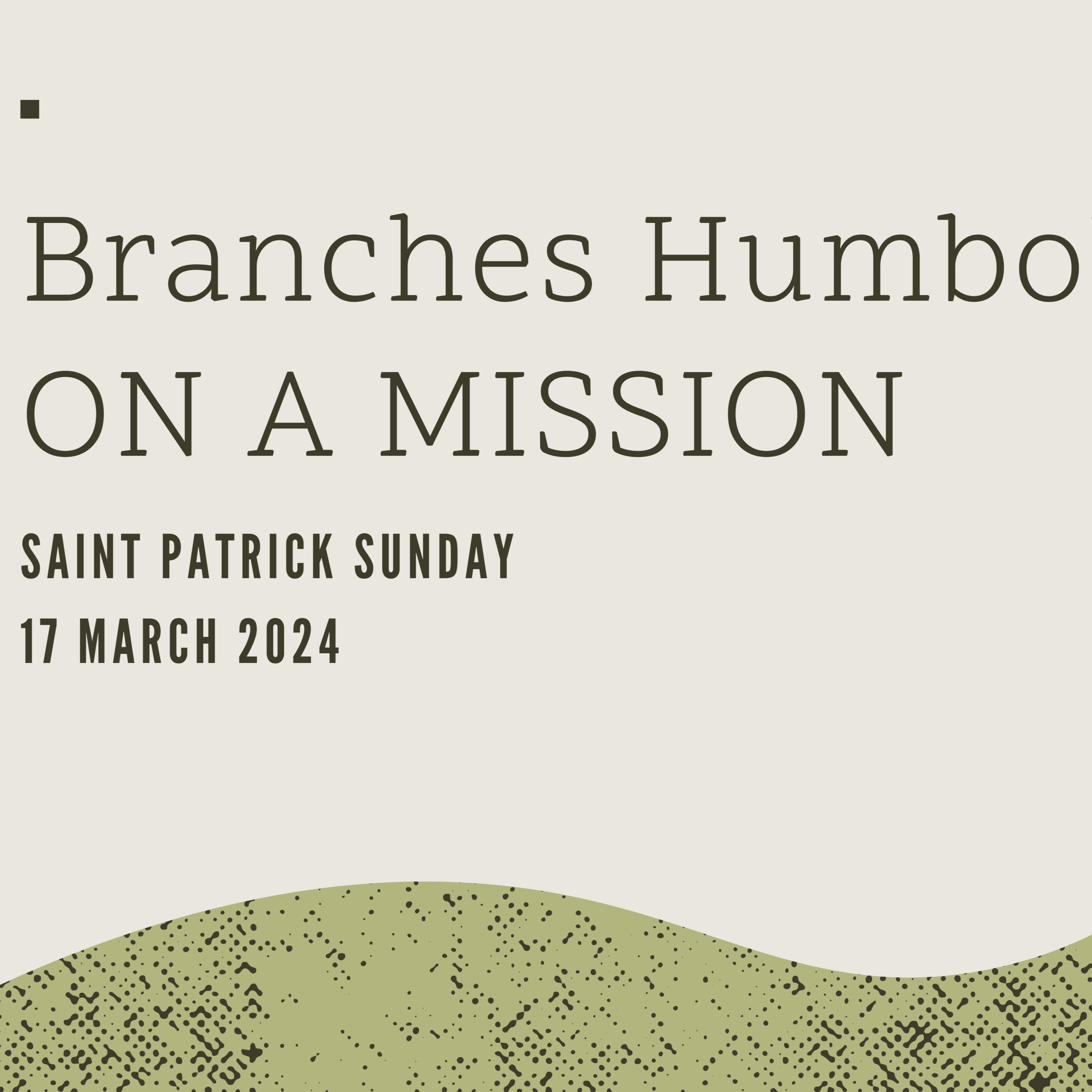 "On a Mission from God" // Matthew 28:19-20 (Sunday 3/17/24) episode artwork