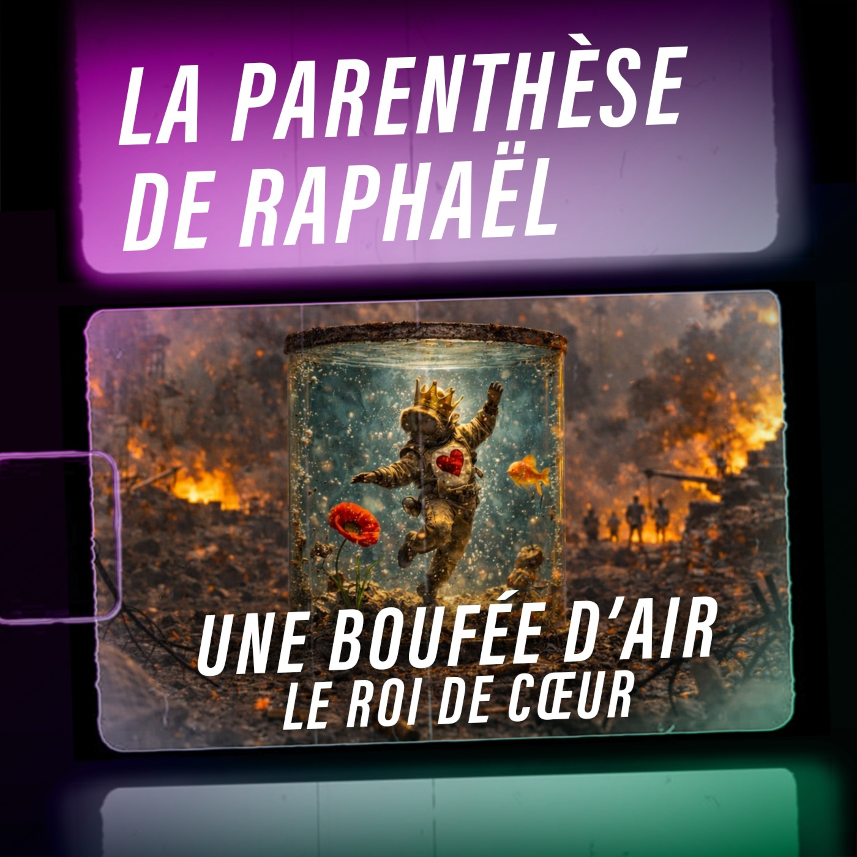 LA PARENTHÈSE DE RAPHAEL N°4 - "LE ROI DE COEUR" , UNE BOUFFÉE D'AIR