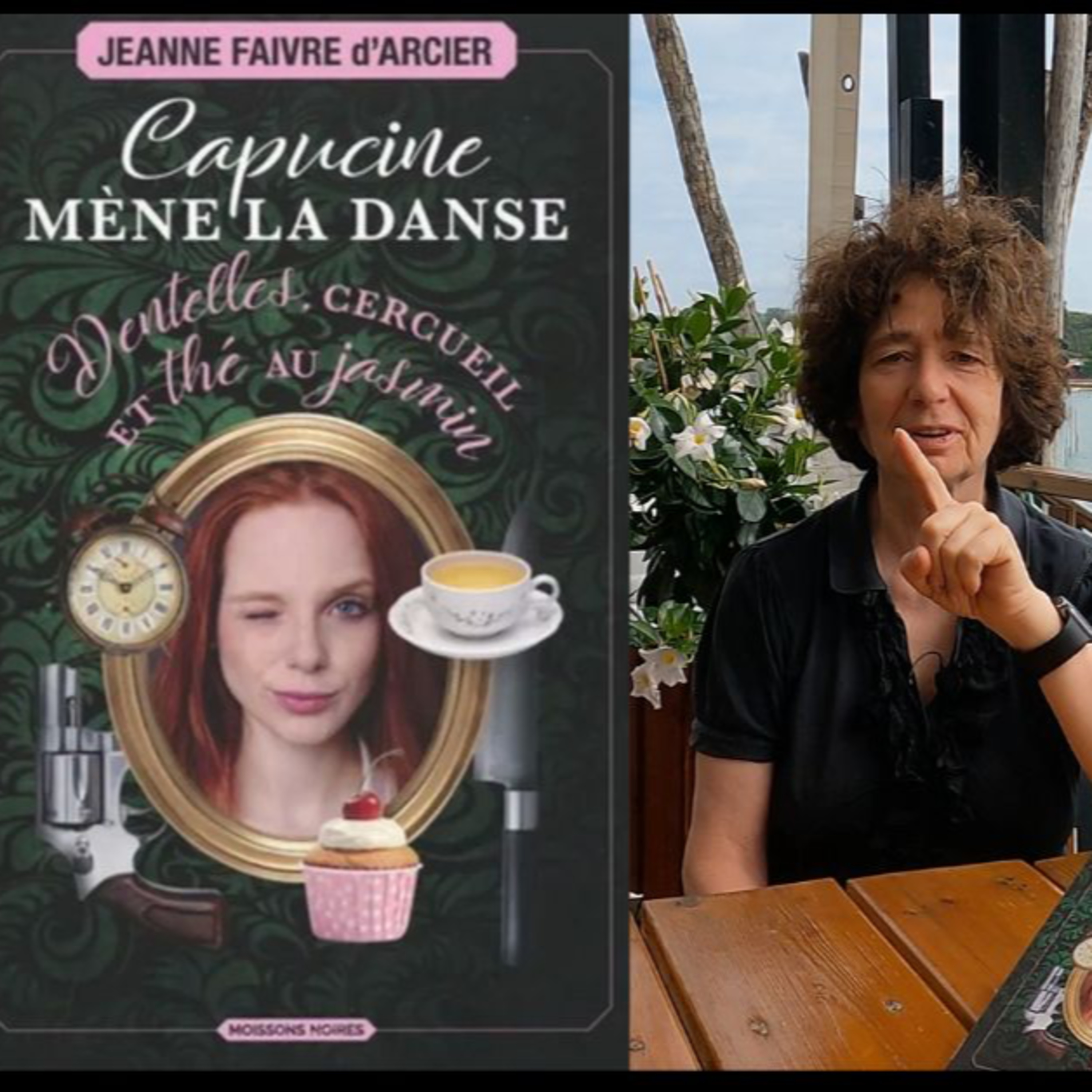 Jeanne Faivre d'Arcier présente son dernier ouvrage Capucine mène la Danse