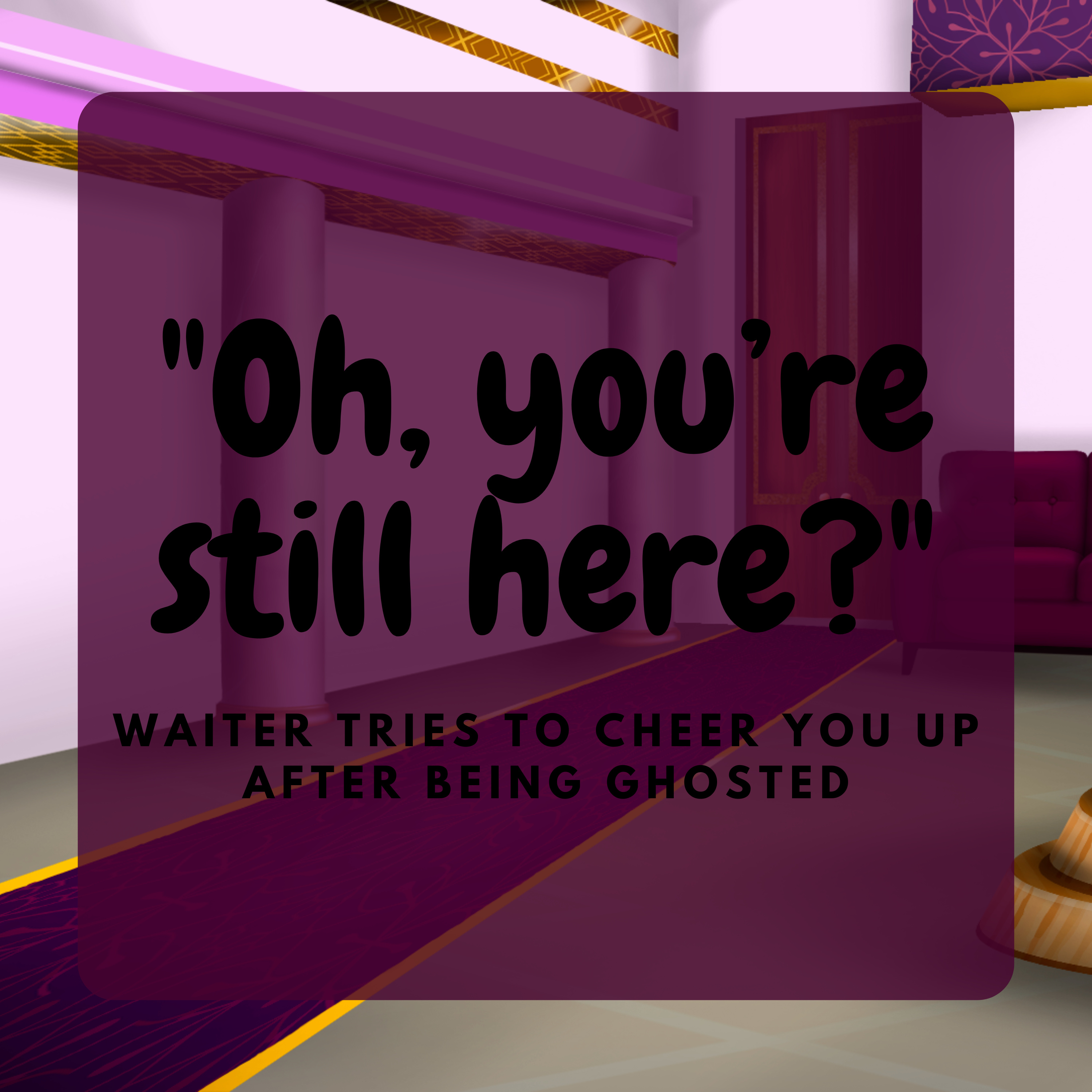Waiter tries to cheer you up after being ghosted (ASMR RP)[Strangers to Lovers](wholesome)M4A episode artwork