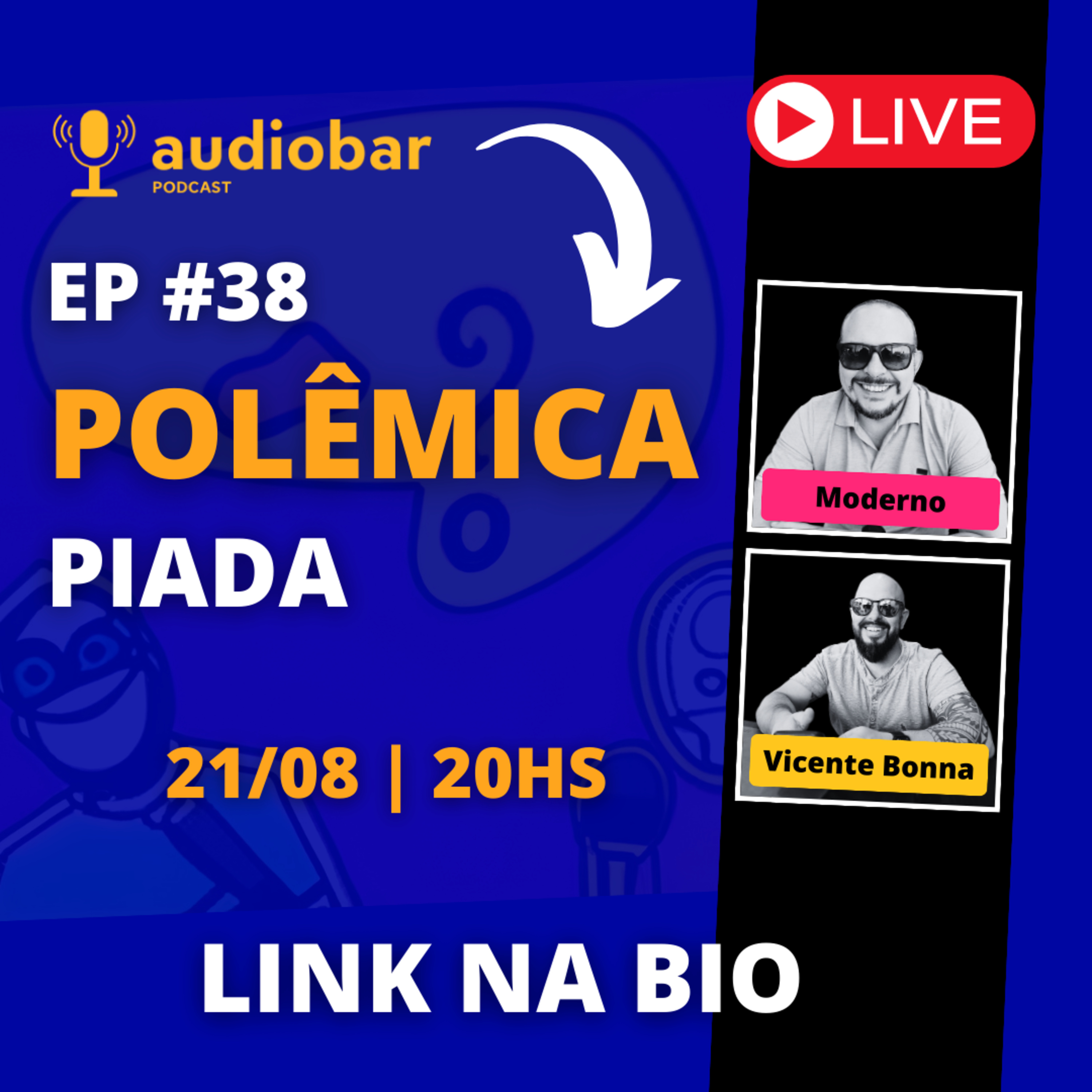REVELADO: ChatGPT, Nova Moeda Digital DREX e Polêmicas no Brasil! 😮🚀 | Audiobar Podcast #38 episode artwork