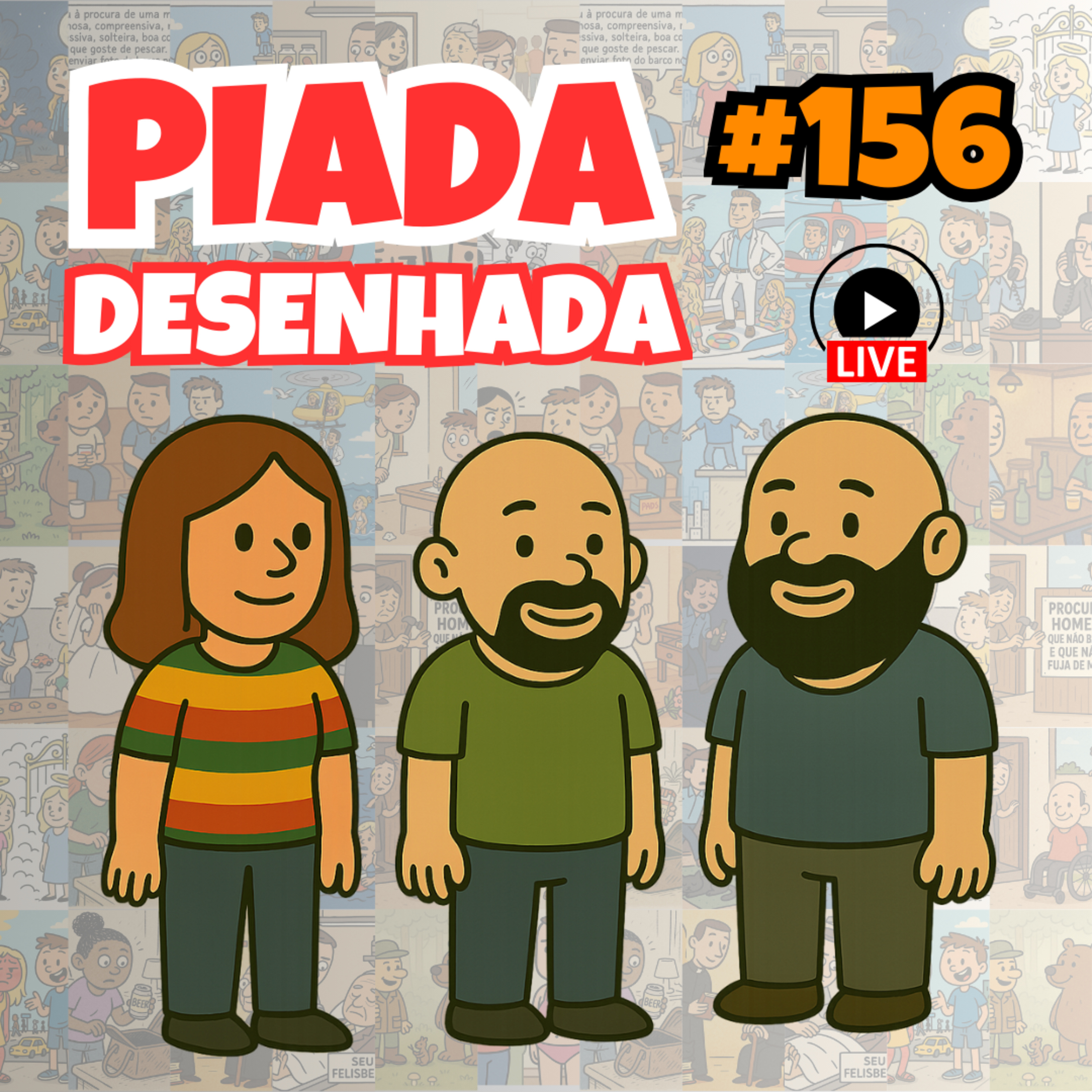 Piada Desenhada #156 episode artwork