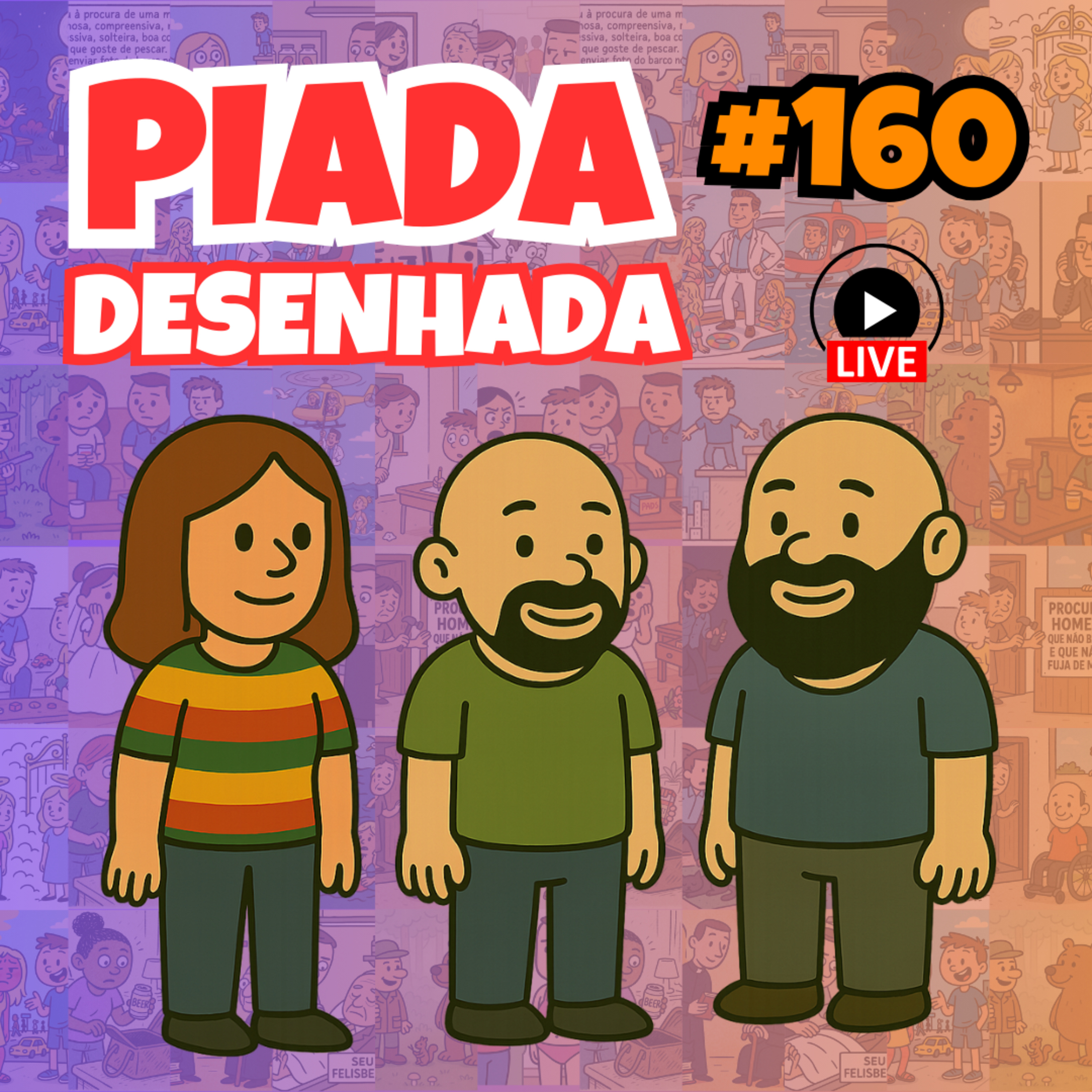 Piada Desenhada #160 episode artwork