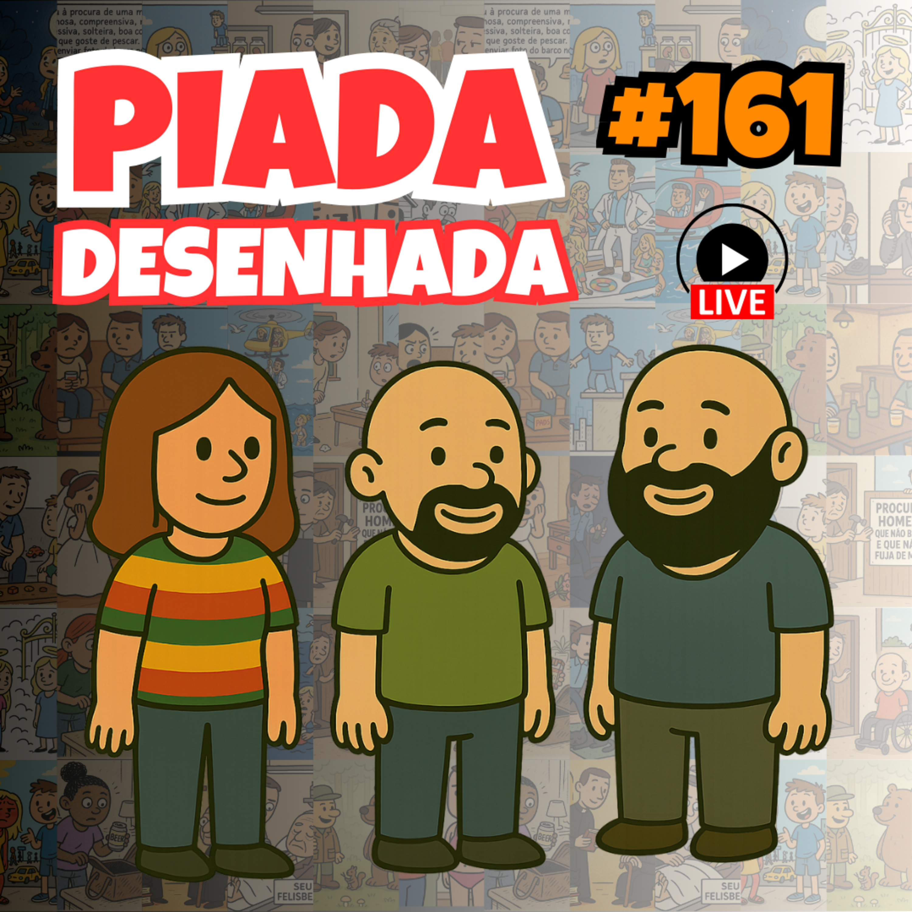 Piada Desenhada #161 episode artwork