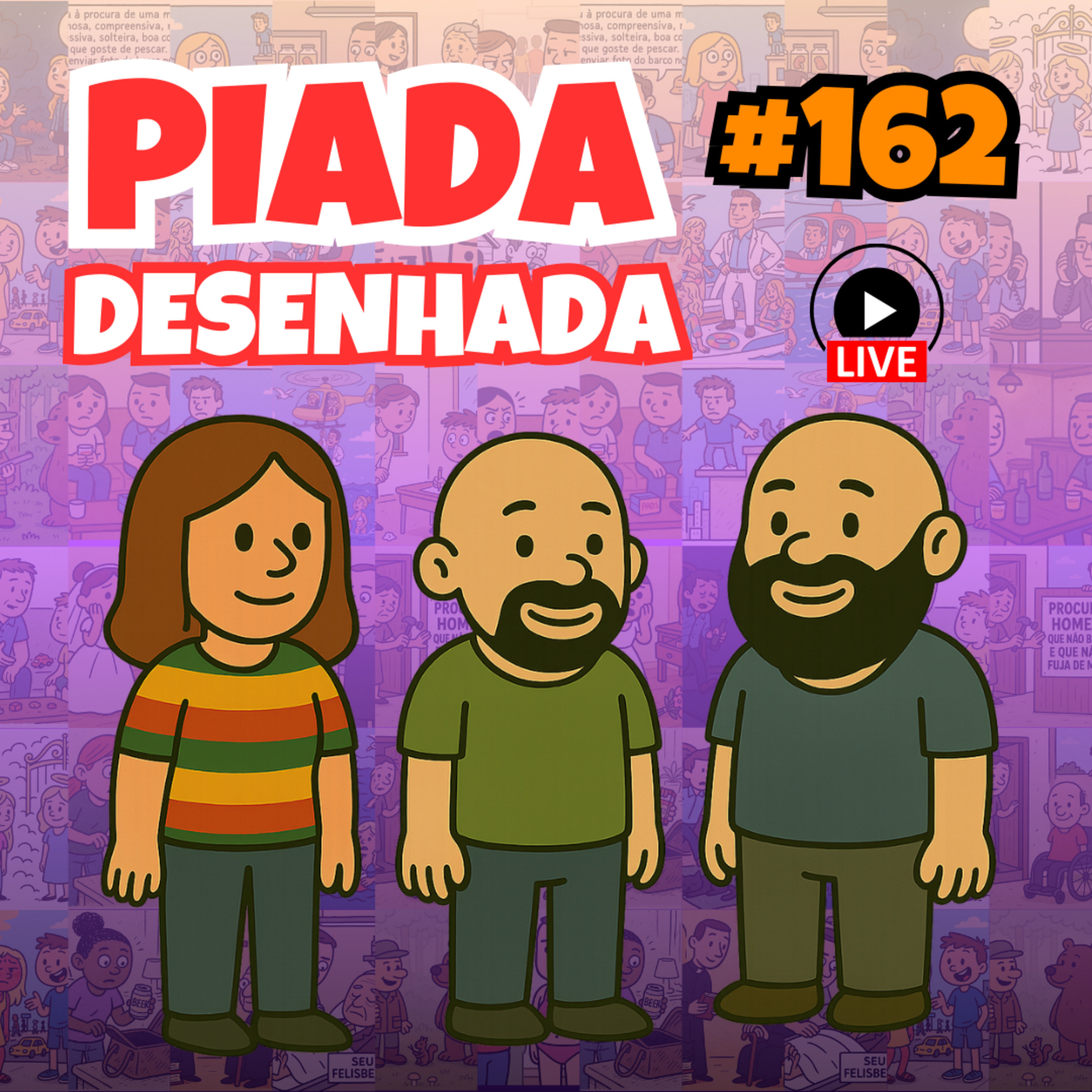Piada Desenhada #162 episode artwork