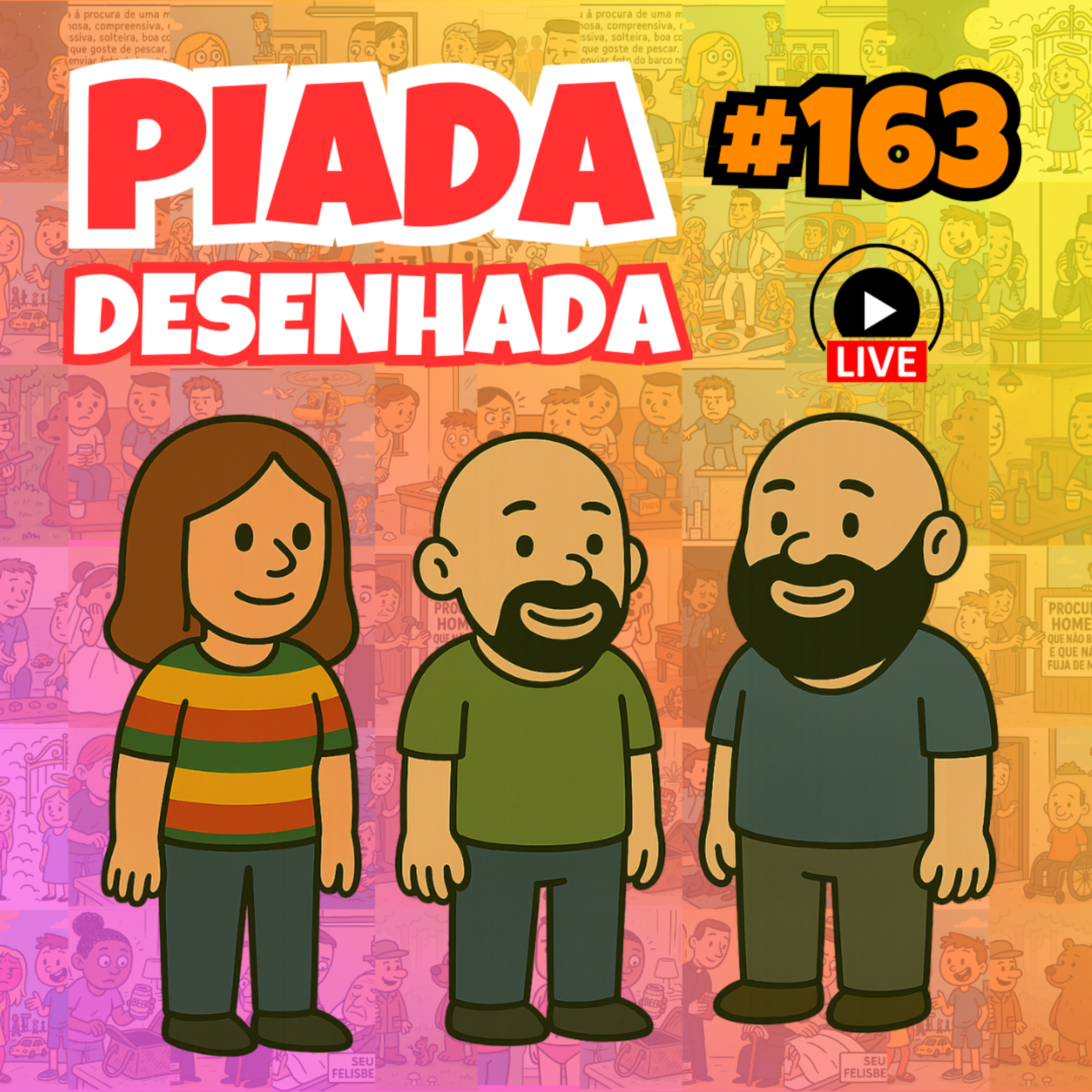 Piada Desenhada #163 episode artwork