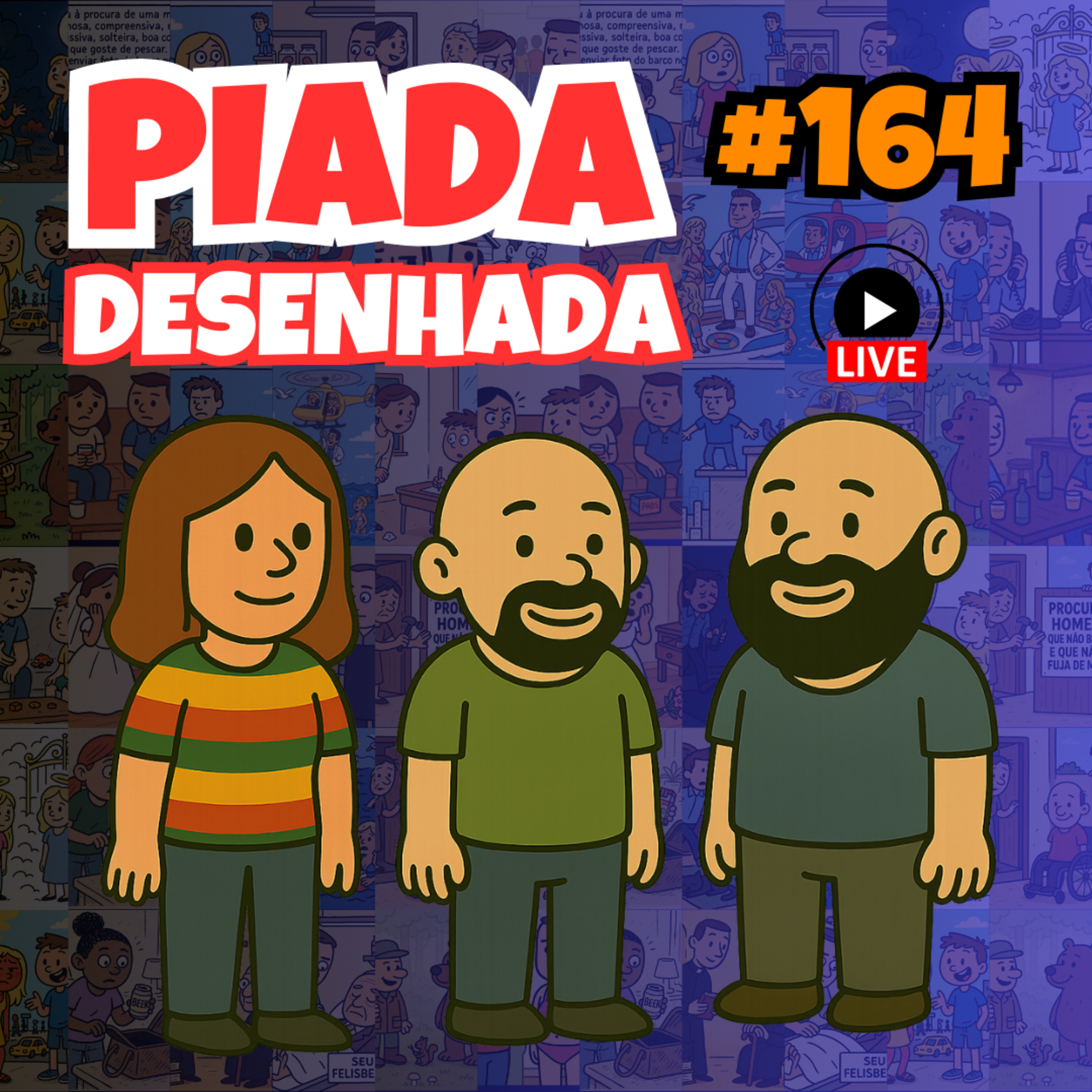 Piada Desenhada #164 episode artwork