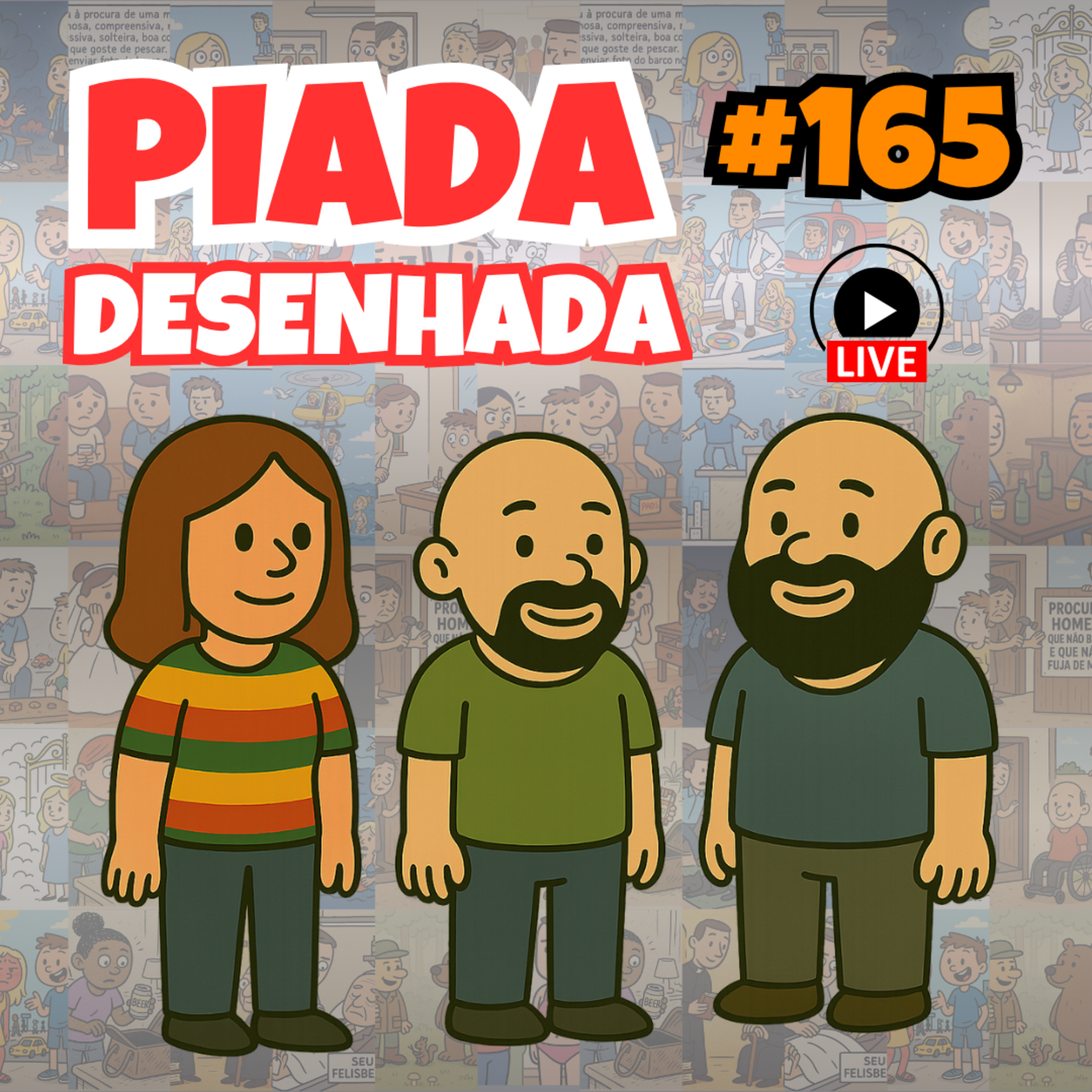 Piada Desenhada #165 episode artwork