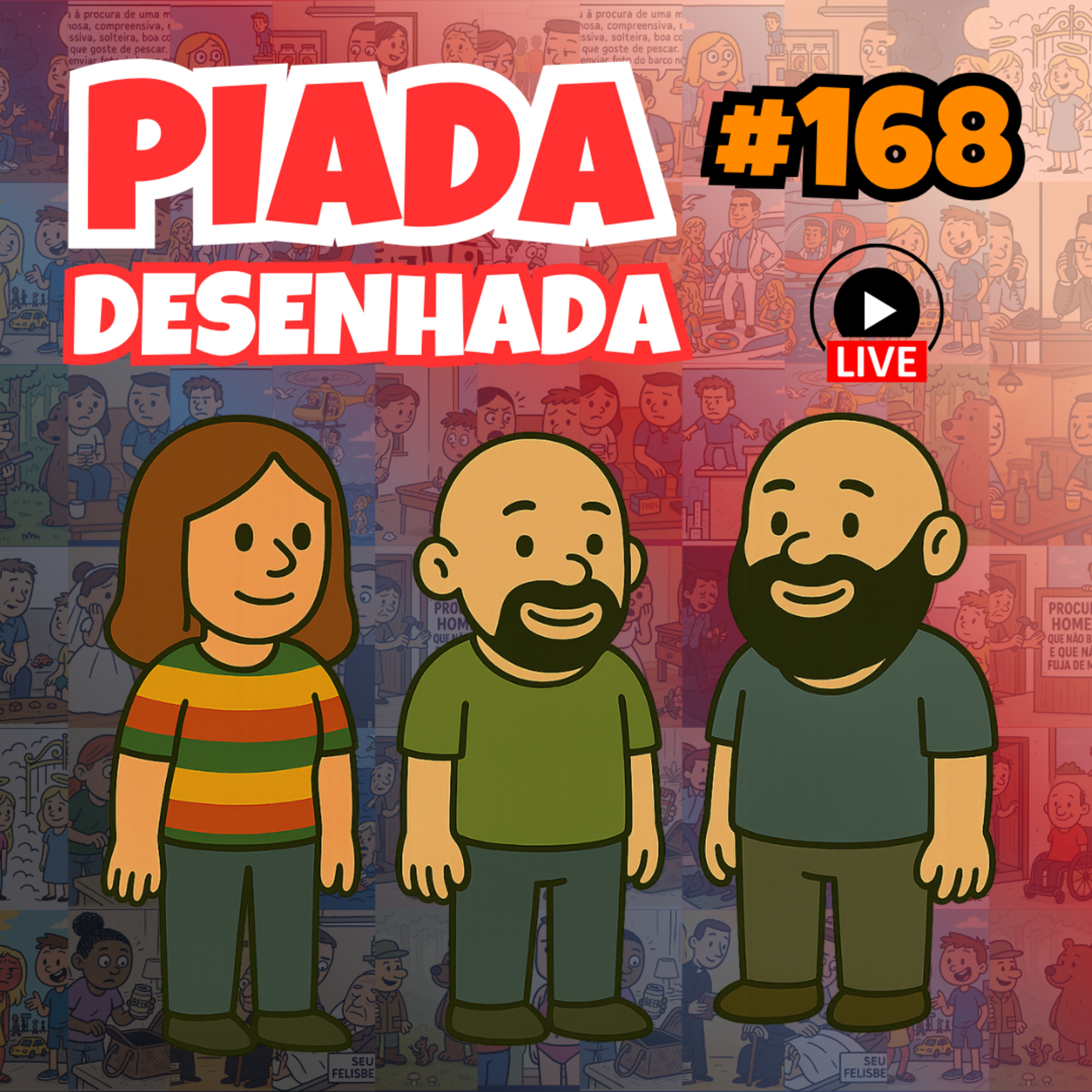Piada Desenhada #168 episode artwork