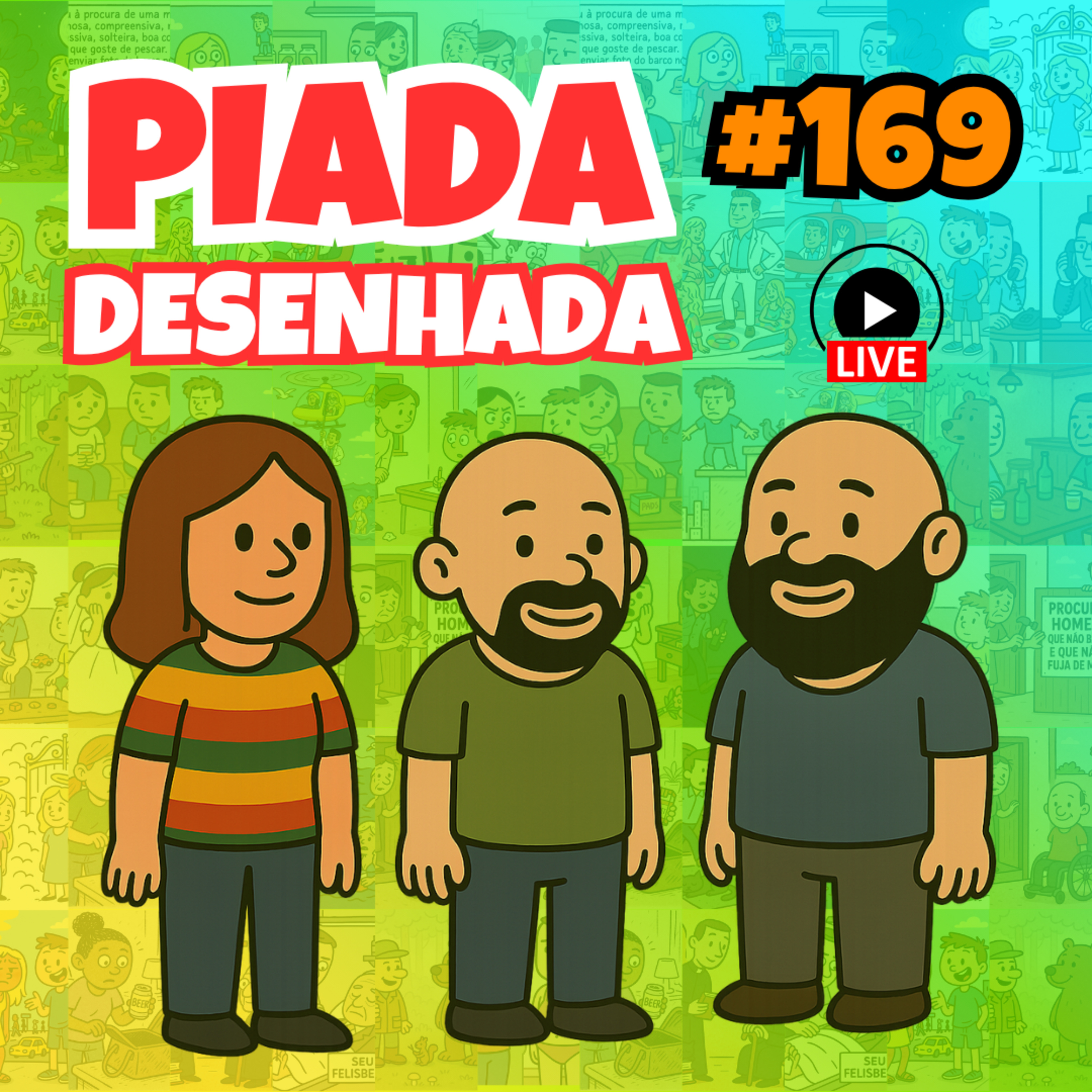 Piada Desenhada #169 episode artwork