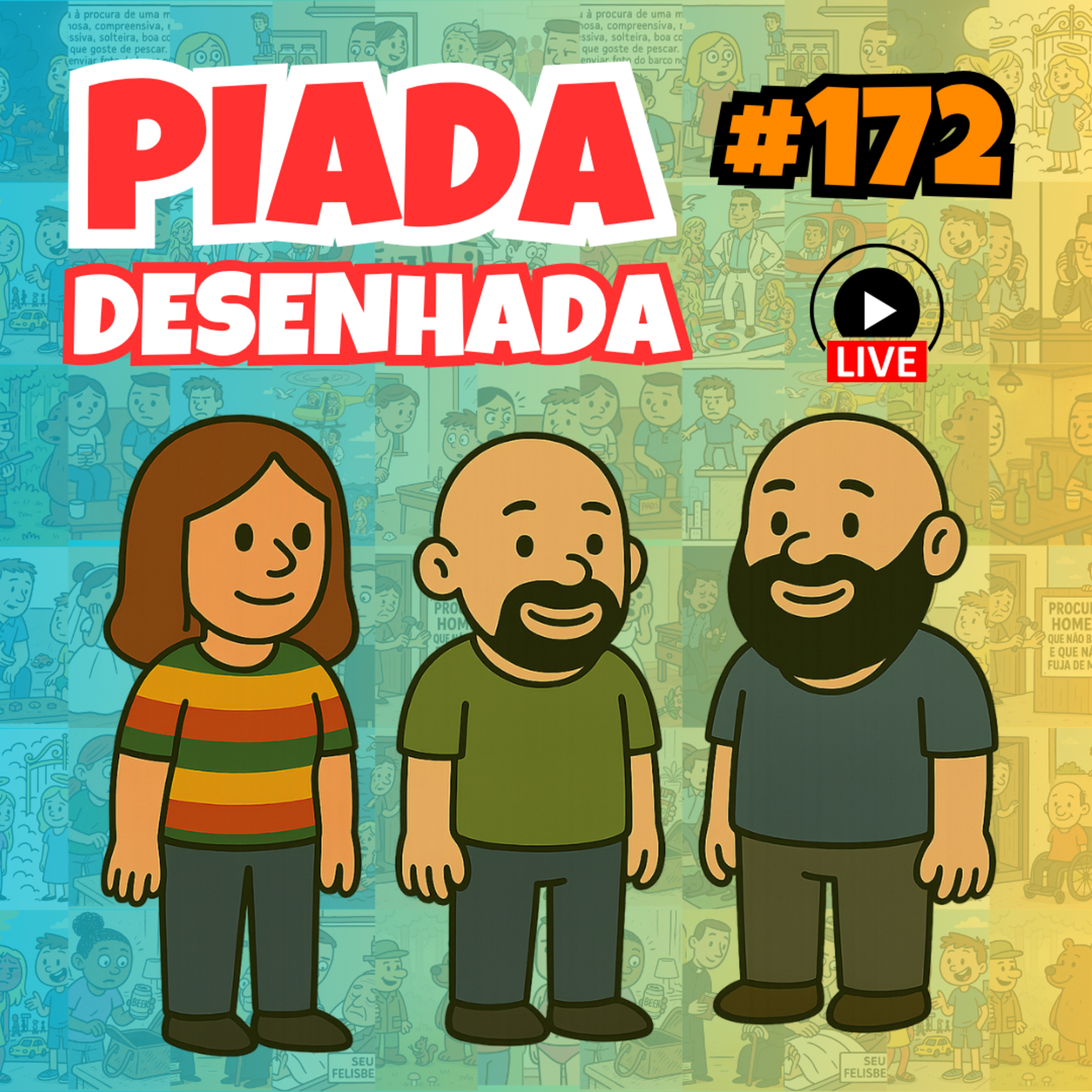 Piada Desenhada #172 episode artwork