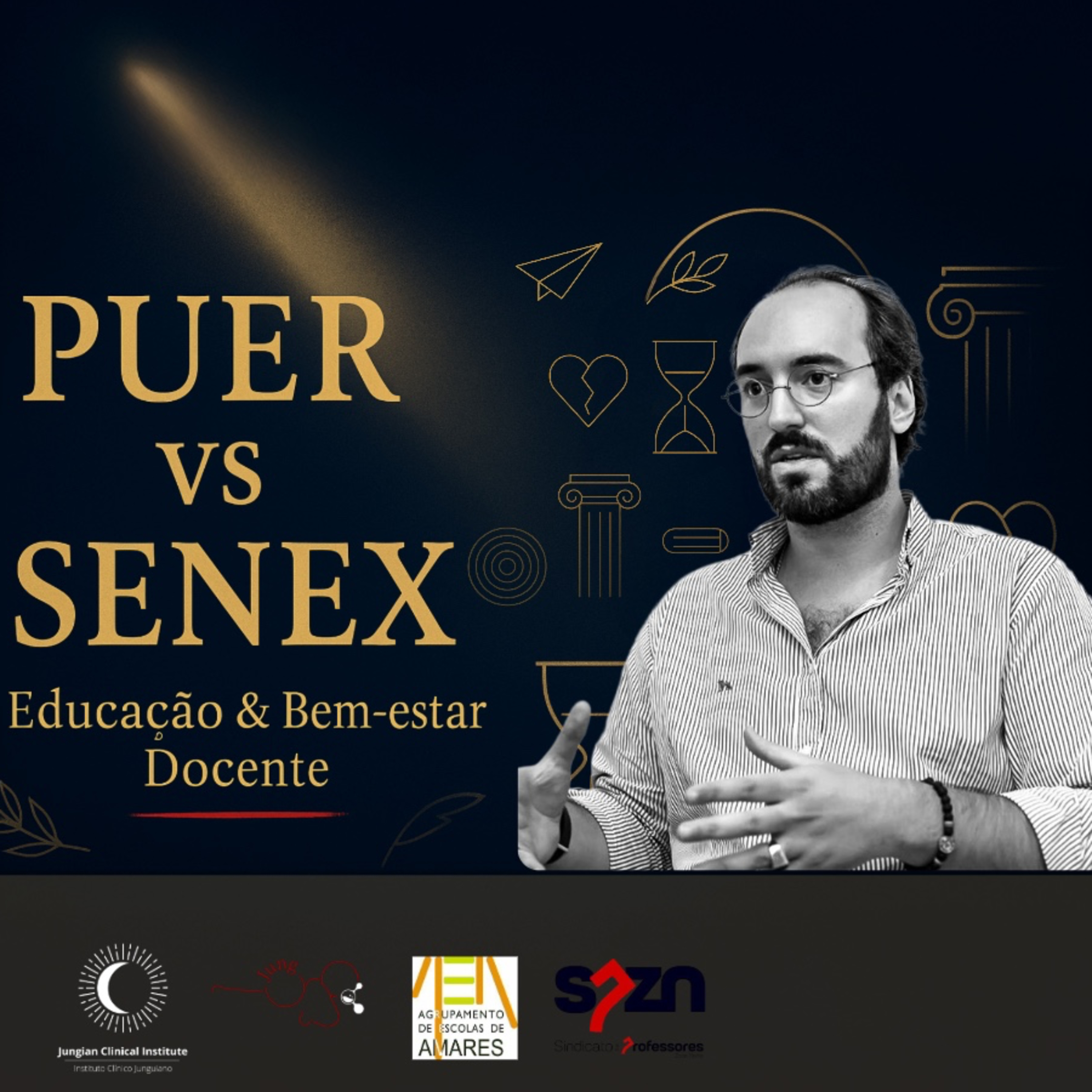Puer et Senex Aplicado aos Contextos Educacionais por João Ereiras Vedor | Carl Jung, Byung-Chul Han, Séneca, Zygmunt Baumann | Braga episode artwork