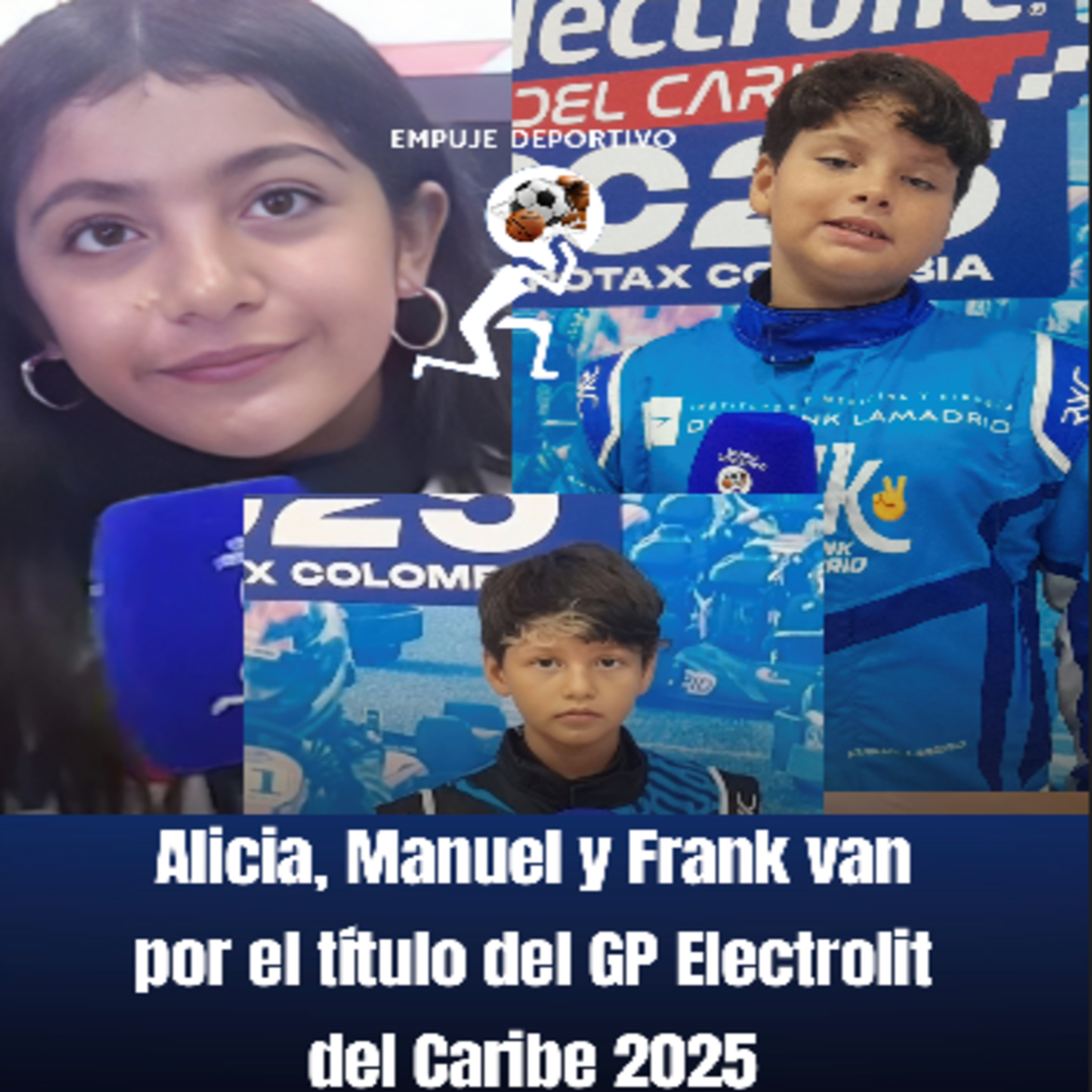 Alicia, Manuel y Frank van por el título del GP Electrolit del Caribe 2025 episode artwork