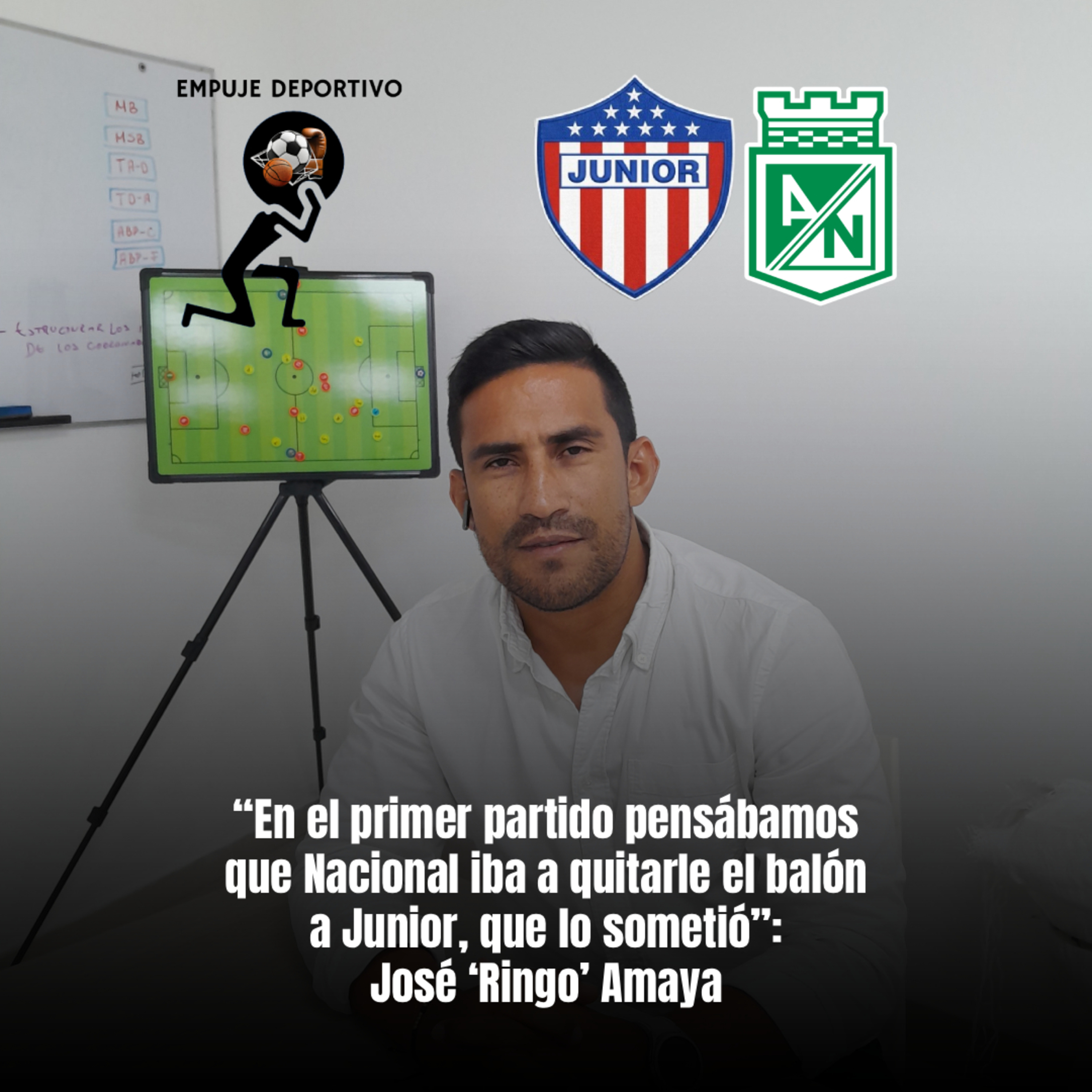 “En el primer partido pensábamos que Nacional iba a quitarle el balón a Junior, que lo sometió”: José ‘Ringo’ Amaya episode artwork