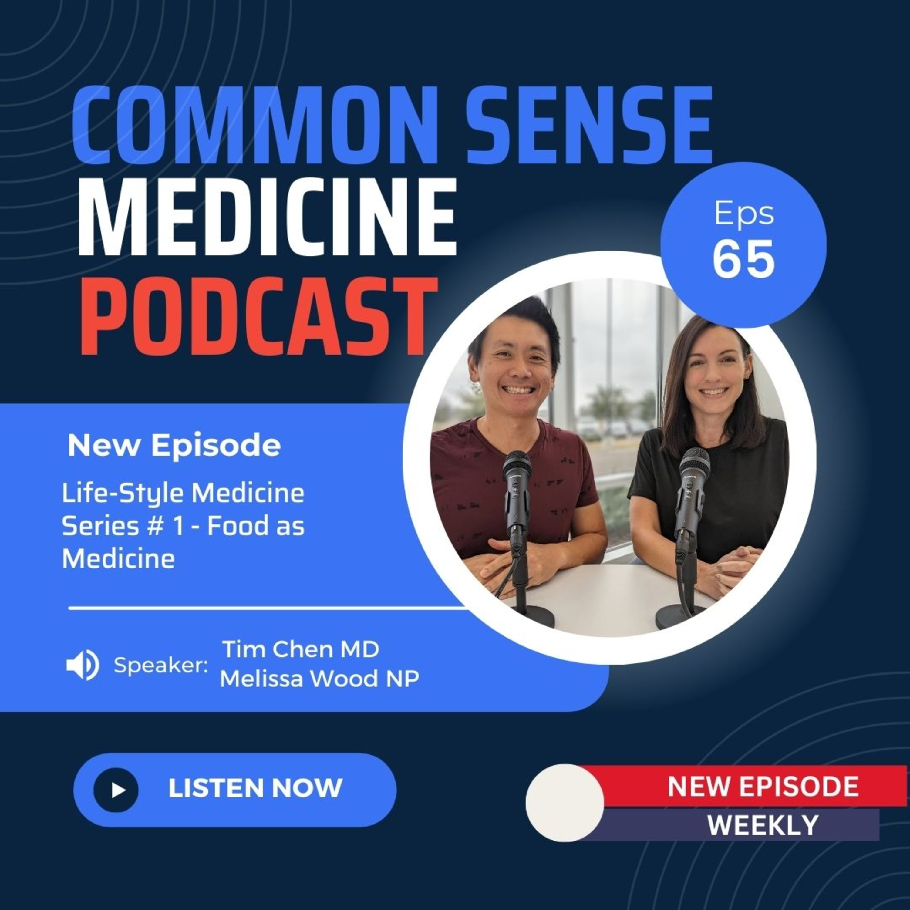 Ep 65 - Life-Style Medicine Series # 1 - Food As Medicine