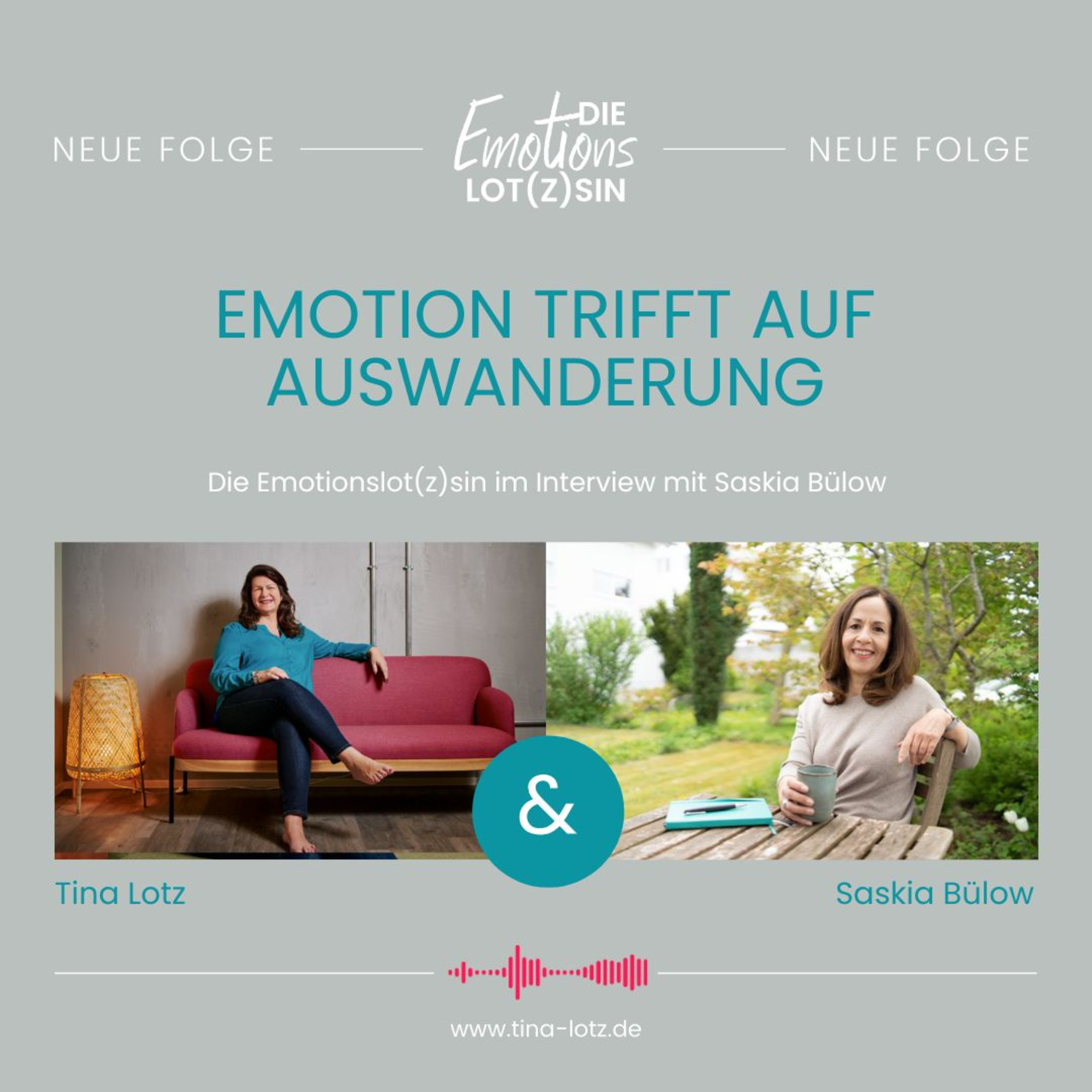 Emotion trifft Auswanderung - Die Emotionslot(z)sin in Gespräch mit Saskia Bülow episode artwork