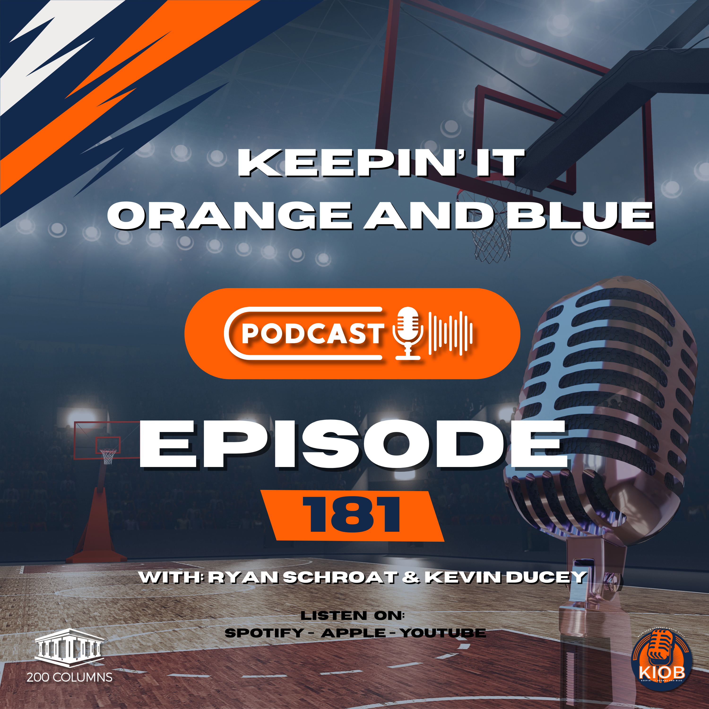 Keepin it Orange and Blue EP 181