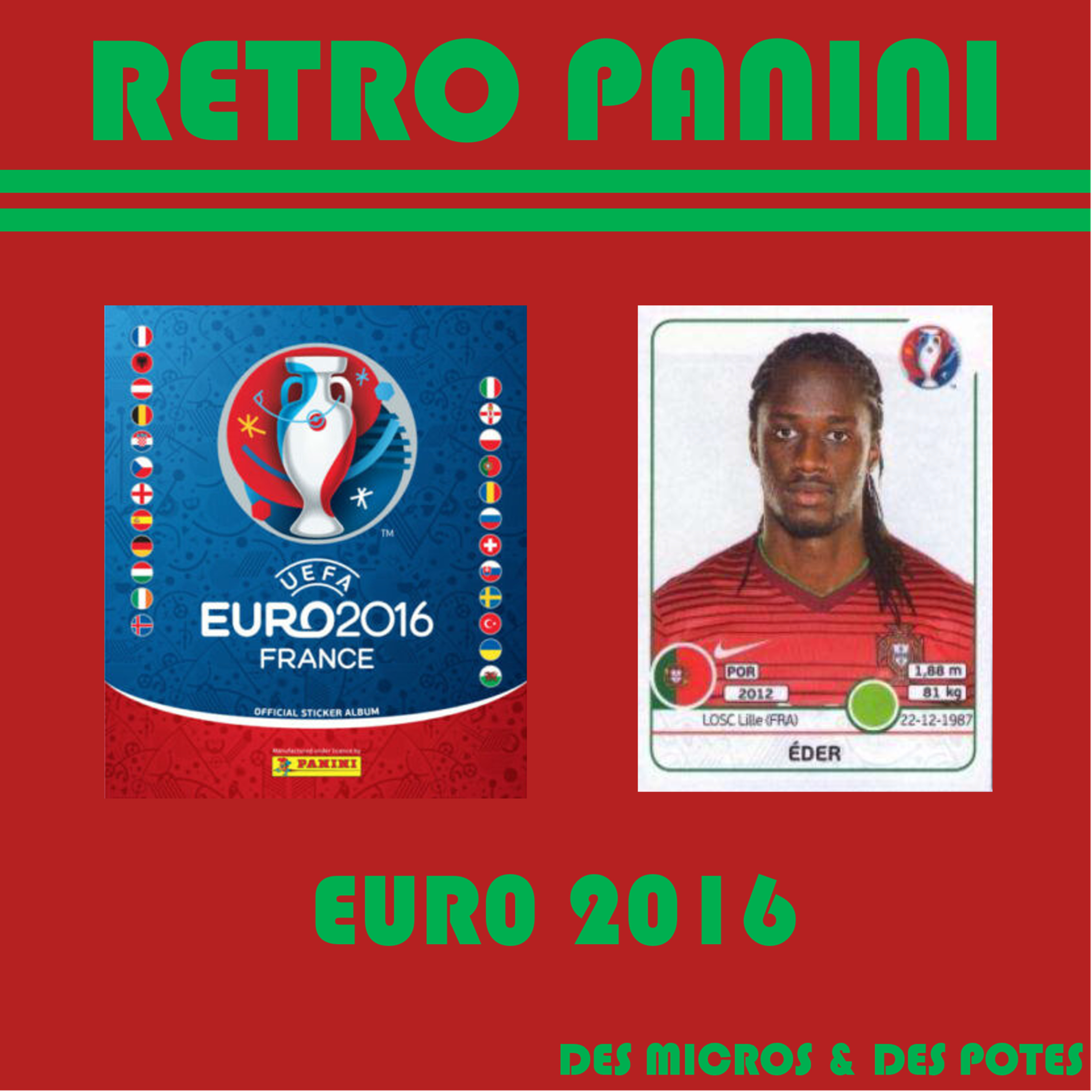 Retro Panini Euro - Episode 8 - France 2016