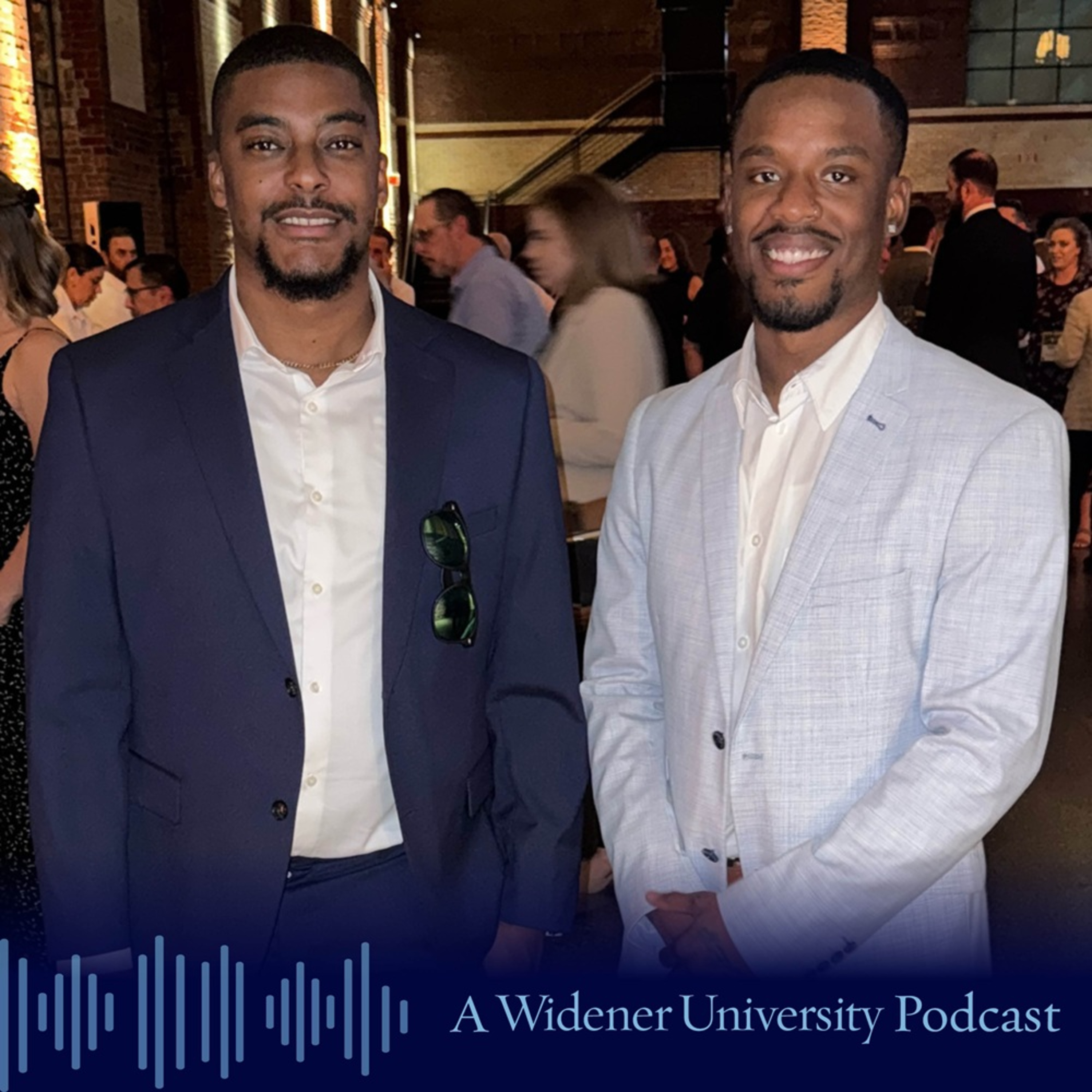 Emmy Award-winning creatives Andrew Proctor and Dakarai Daniel share how their Widener experience and teamwork led them from campus studios to redefining game day at the Washington Commanders episode artwork