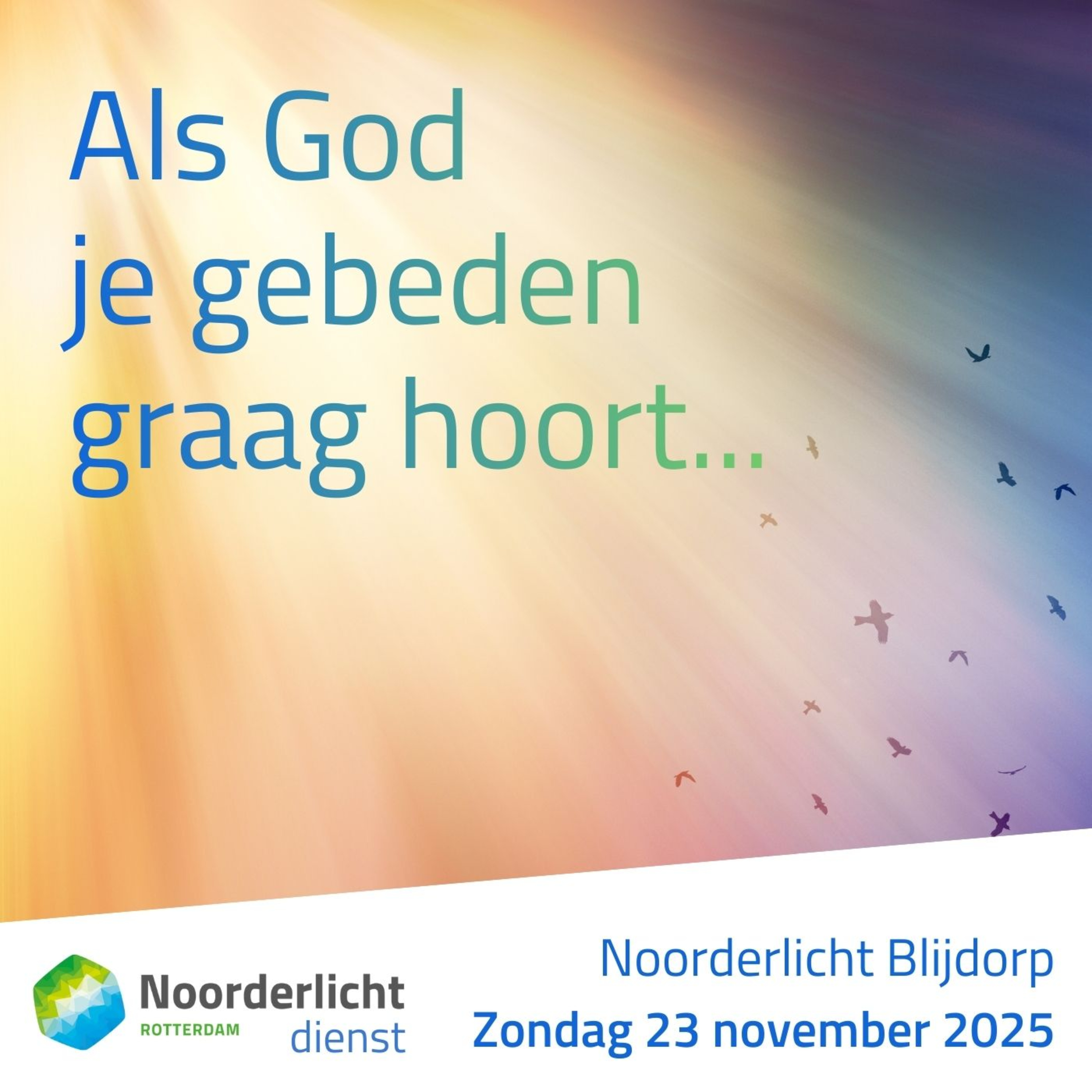 Noorderlicht Blijdorp Preken