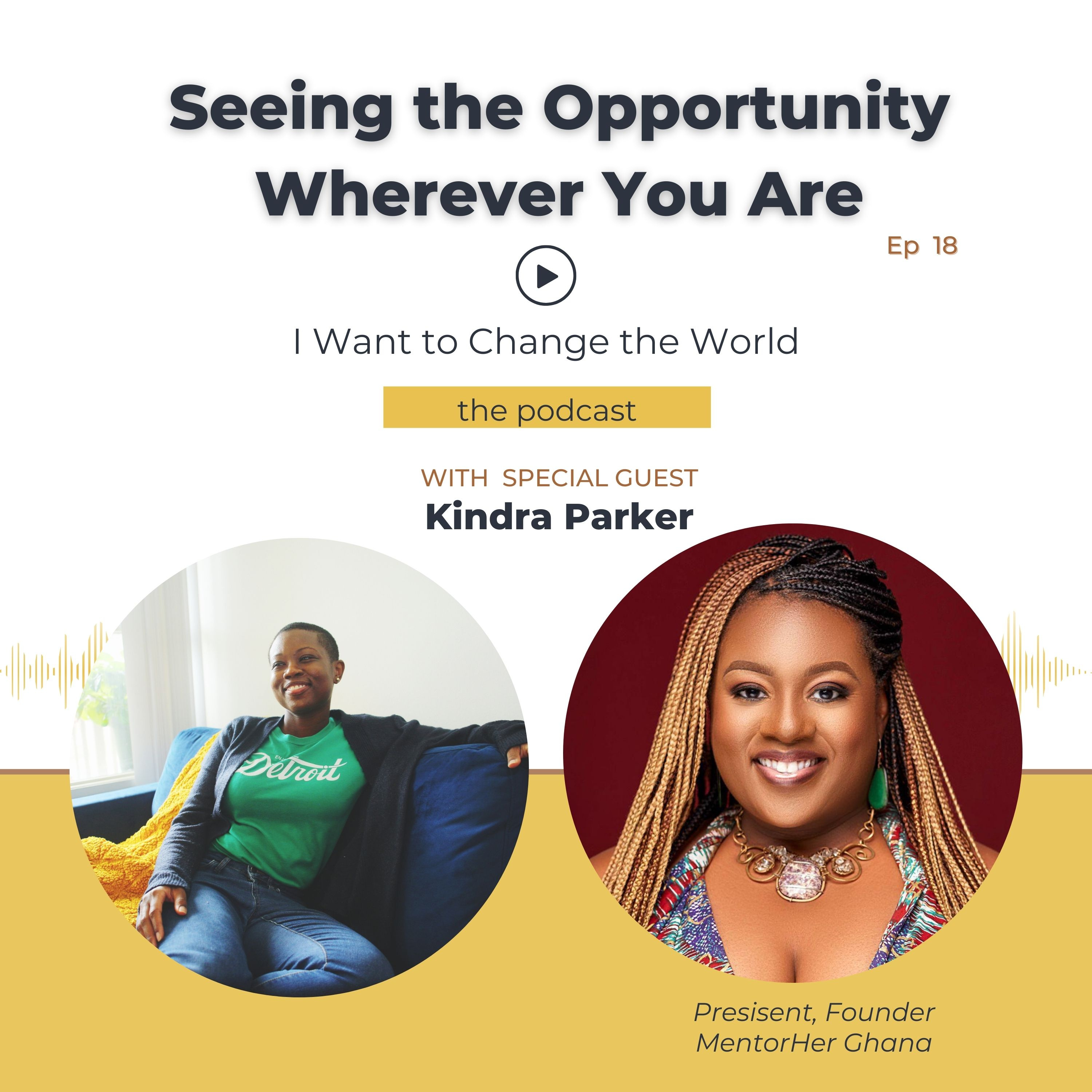 I Want to Change the World
