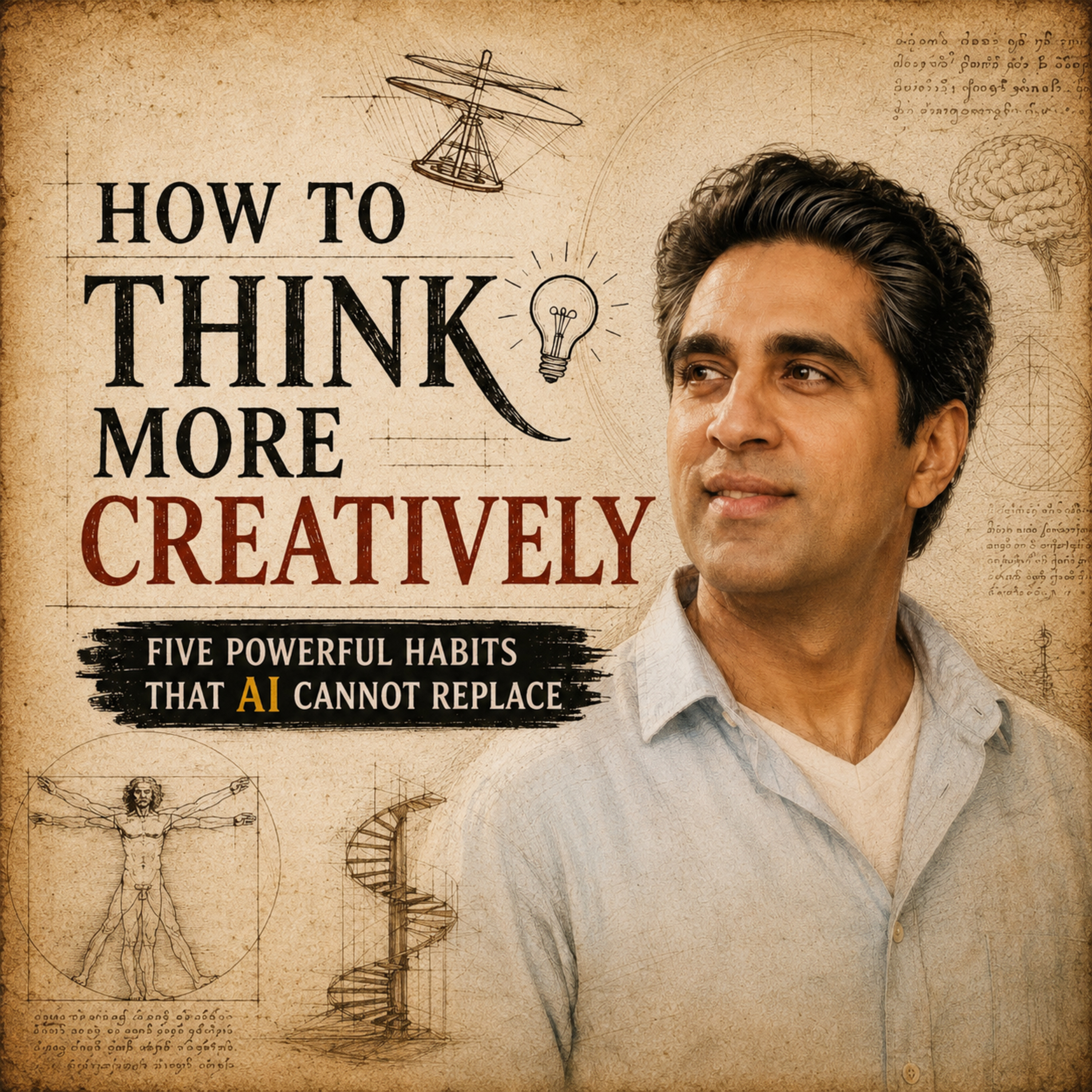 How to Be More Creative | 5 Practical Habits That Set You Apart | Simerjeet Singh Podcast episode artwork