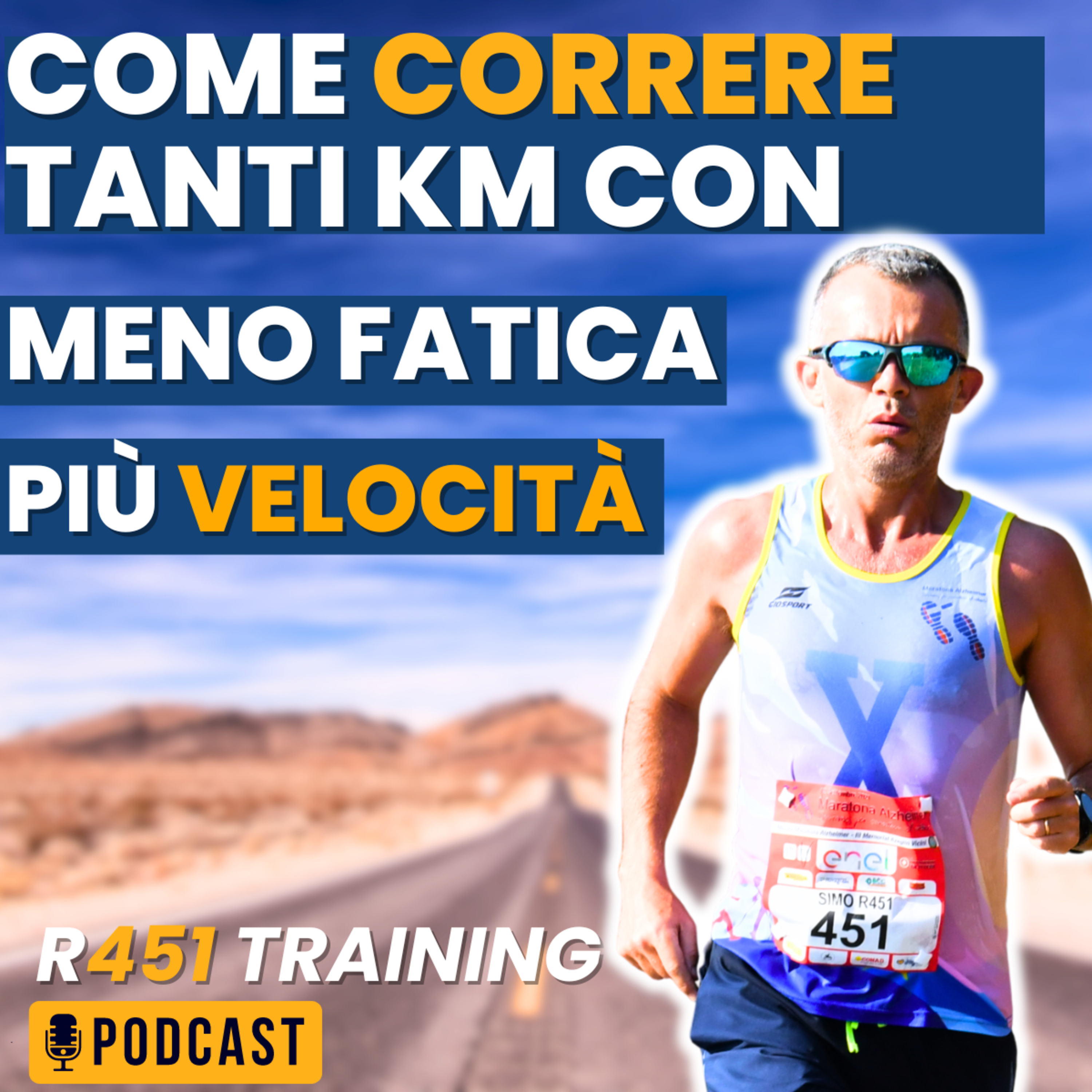 Come CORRERE tanti KM in meno tempo e senza fatica episode artwork