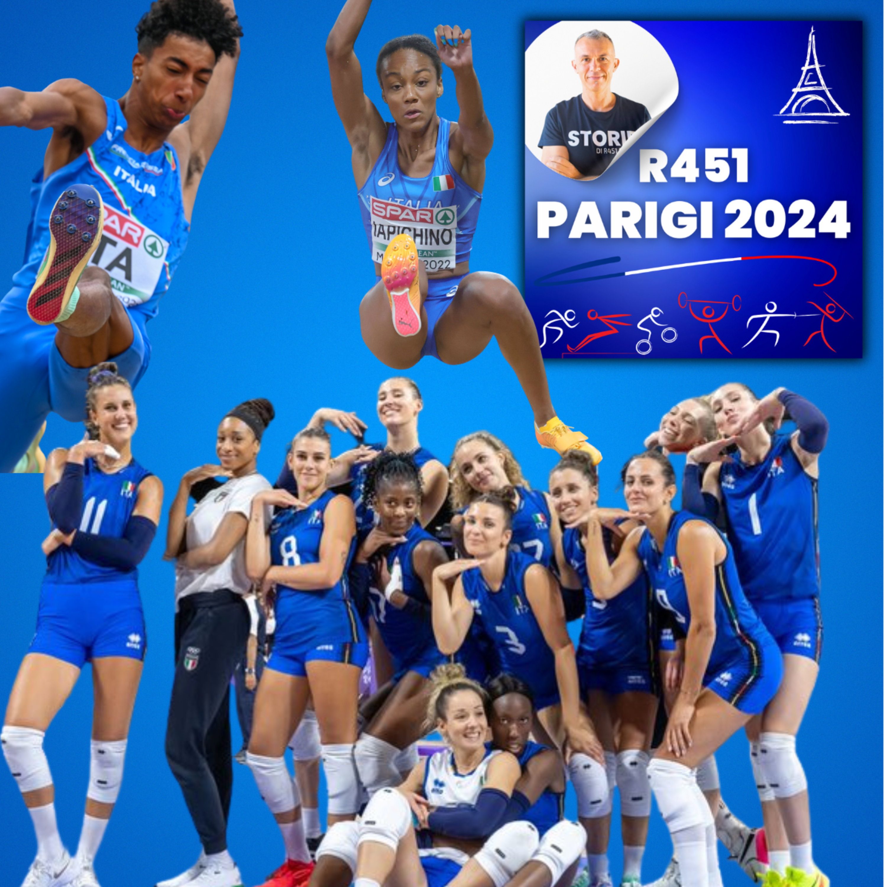 Dal lungo al volley storico fino alla 4 Per 100 | R451 Speciale Parigi 2024 | 9 ago Ep.9 episode artwork