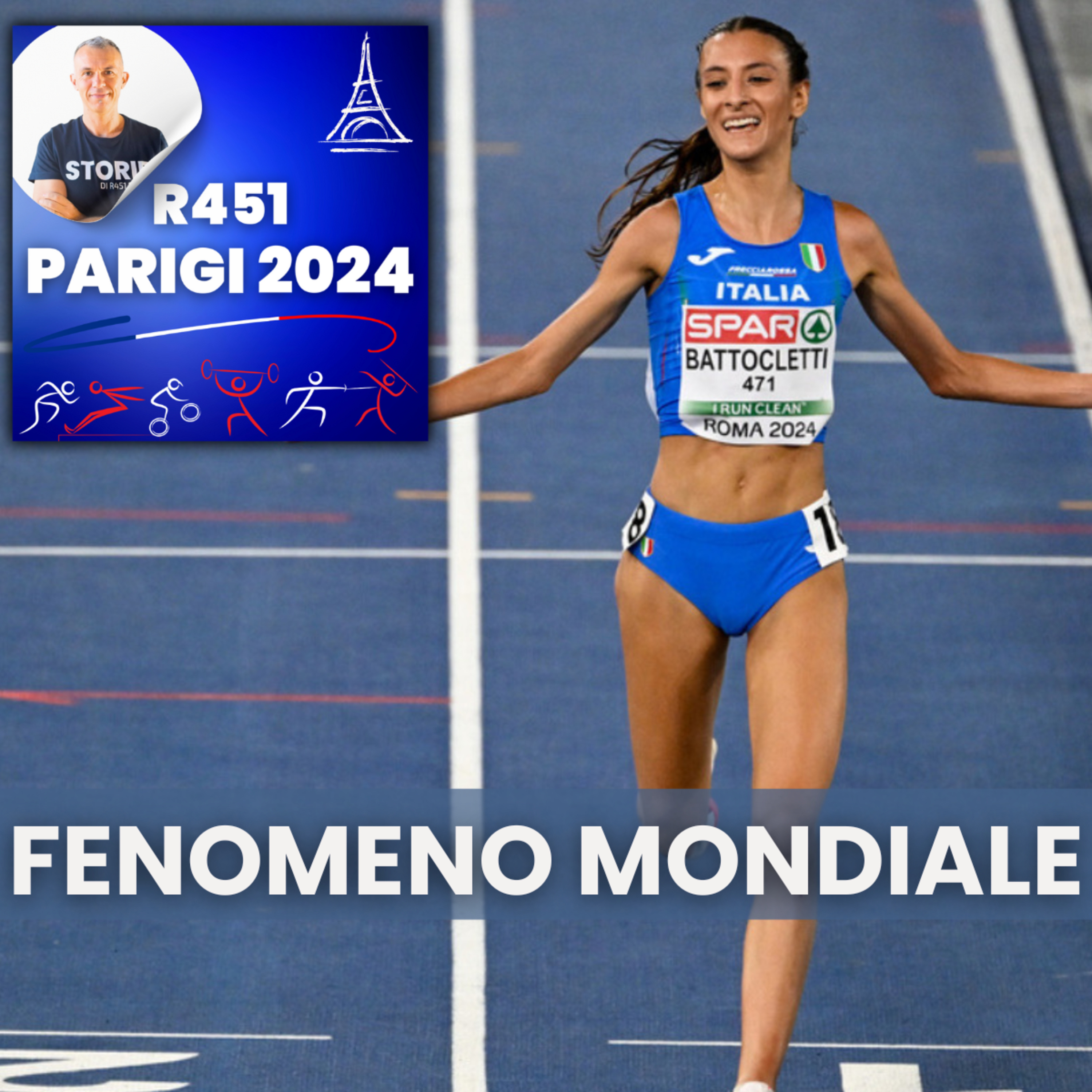 Nadia Battocletti argento da oro: | R451 Speciale Parigi Olimpiadi 2024 | 10 ago Ep.10 episode artwork