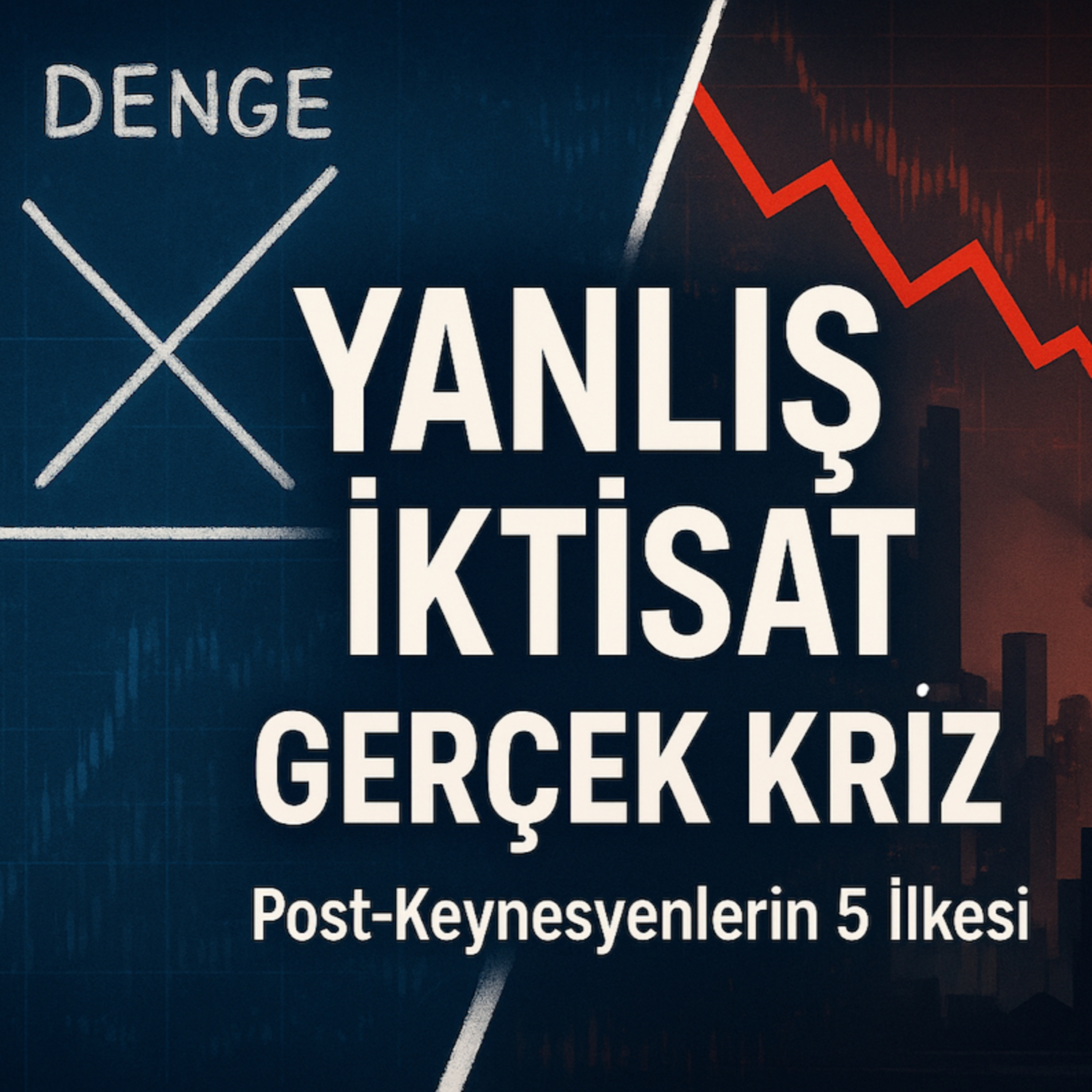 Ekonomi Neden Hep Krizde? Bize Öğretilmeyen 5 Yıkıcı İlke (Post-Keynezyen İktisat 3) episode artwork