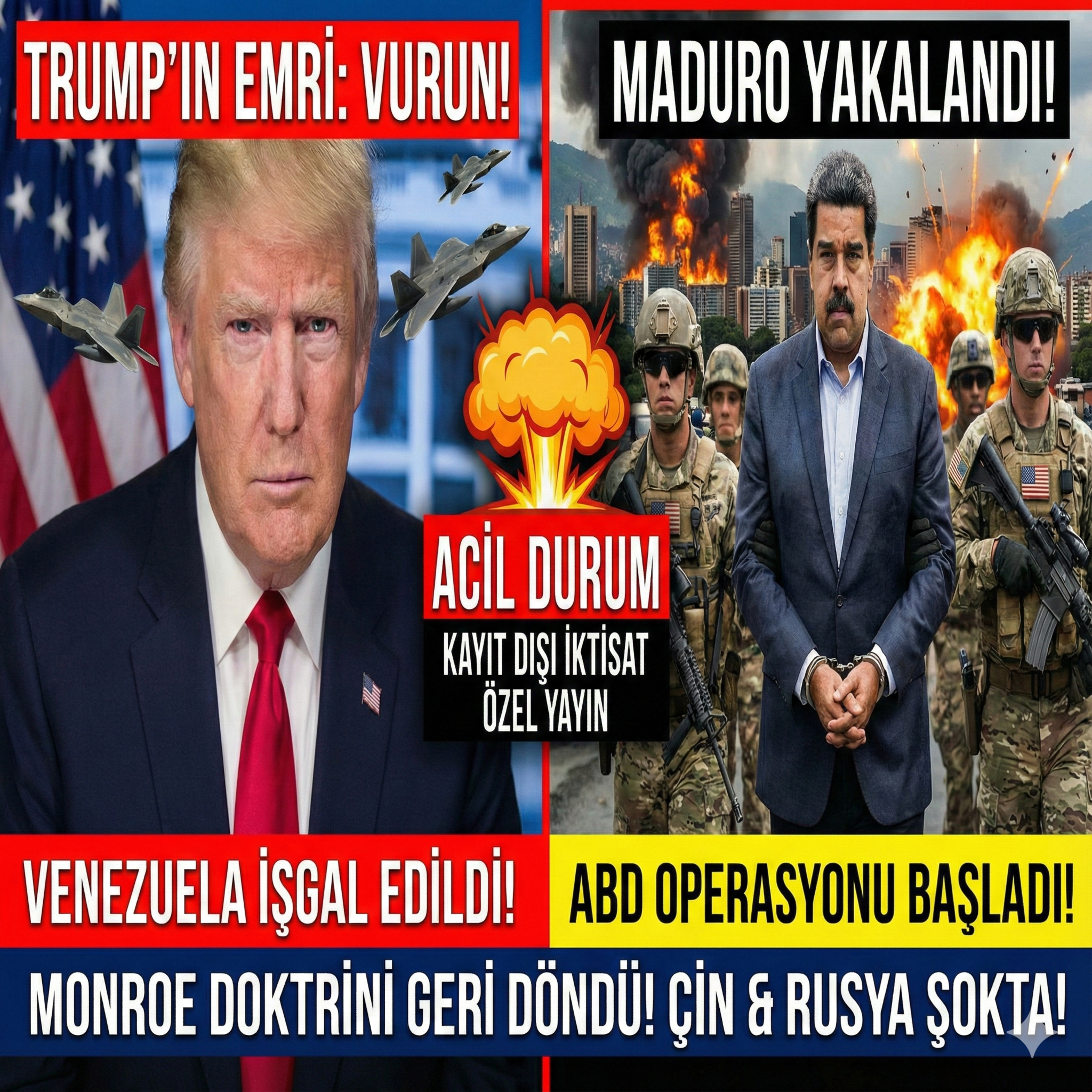 21. Yüzyılın En Uzun Gecesi: Trump'ın Venezuela Kumarı ve Dünyanın Yeni Rotası episode artwork