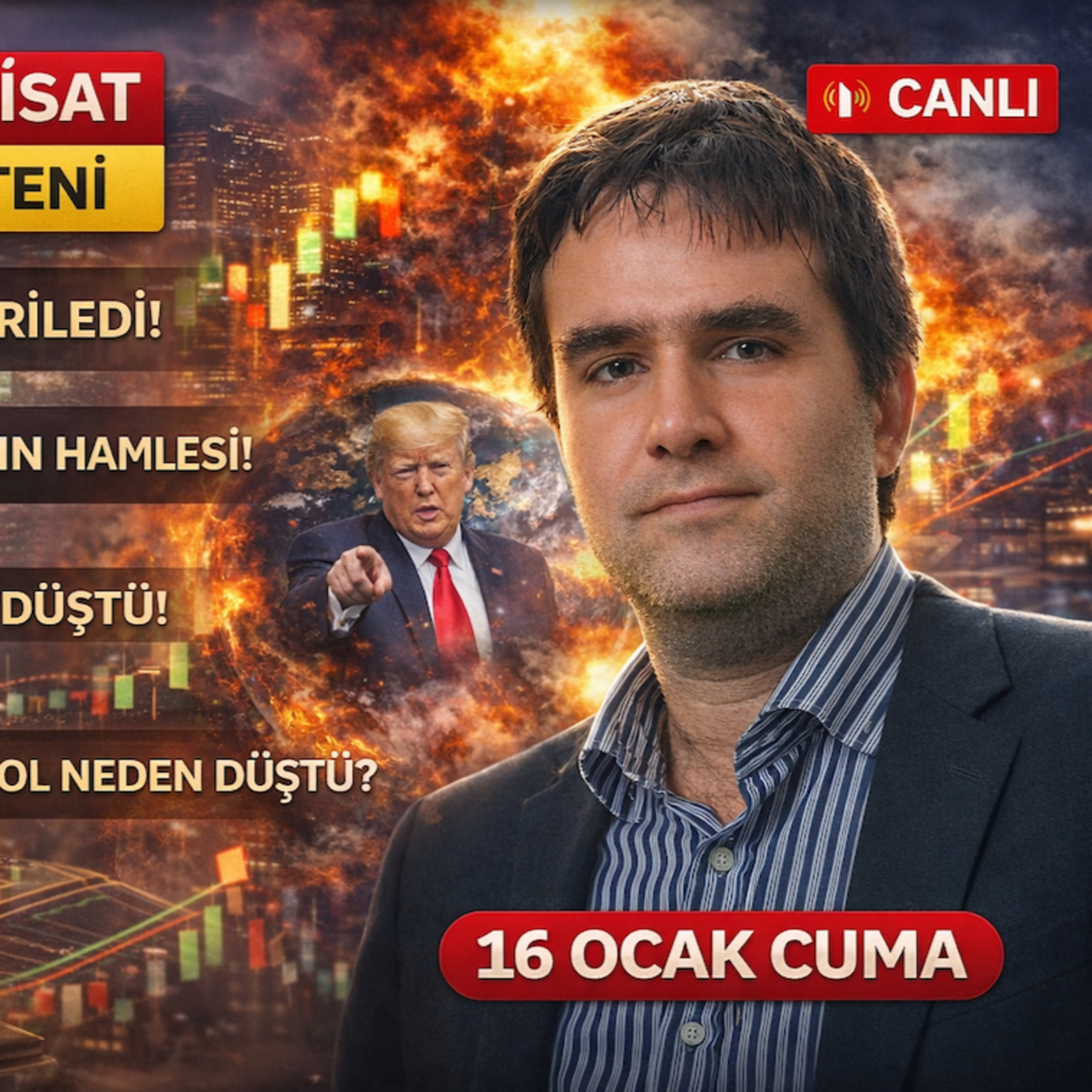 BÜTÇE AÇIĞI HEDEFİN ALTINDA! Petrol %4 Düştü, Altın Neden Direniyor? | 16 Ocak 2026 Günlük Bülten
