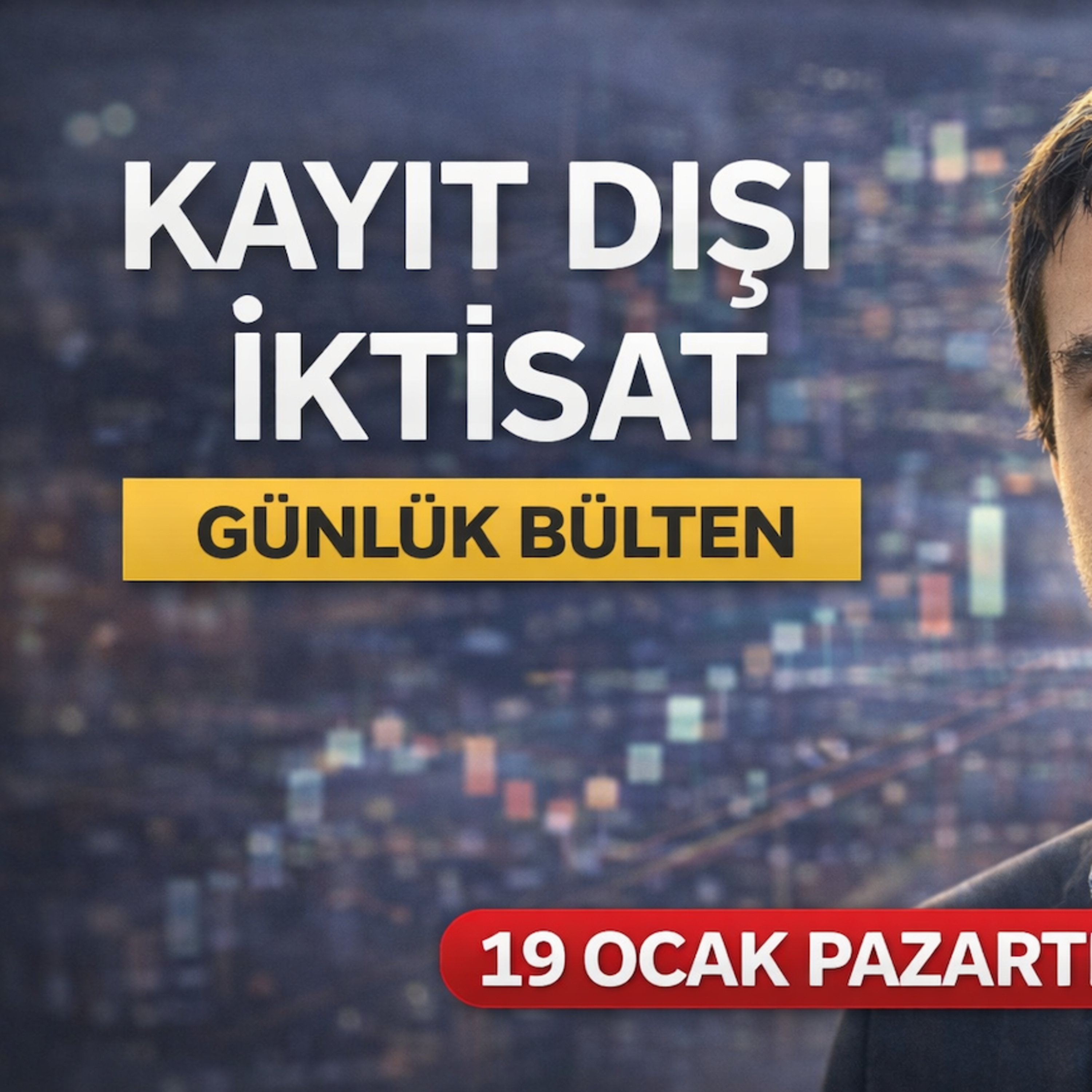 Faiz Kararı Ne Olacak? Enflasyon Nereye Gidiyor? 19 Ocak 2026 Kayıt Dışı İktisat Ekonomi Bülteni episode artwork