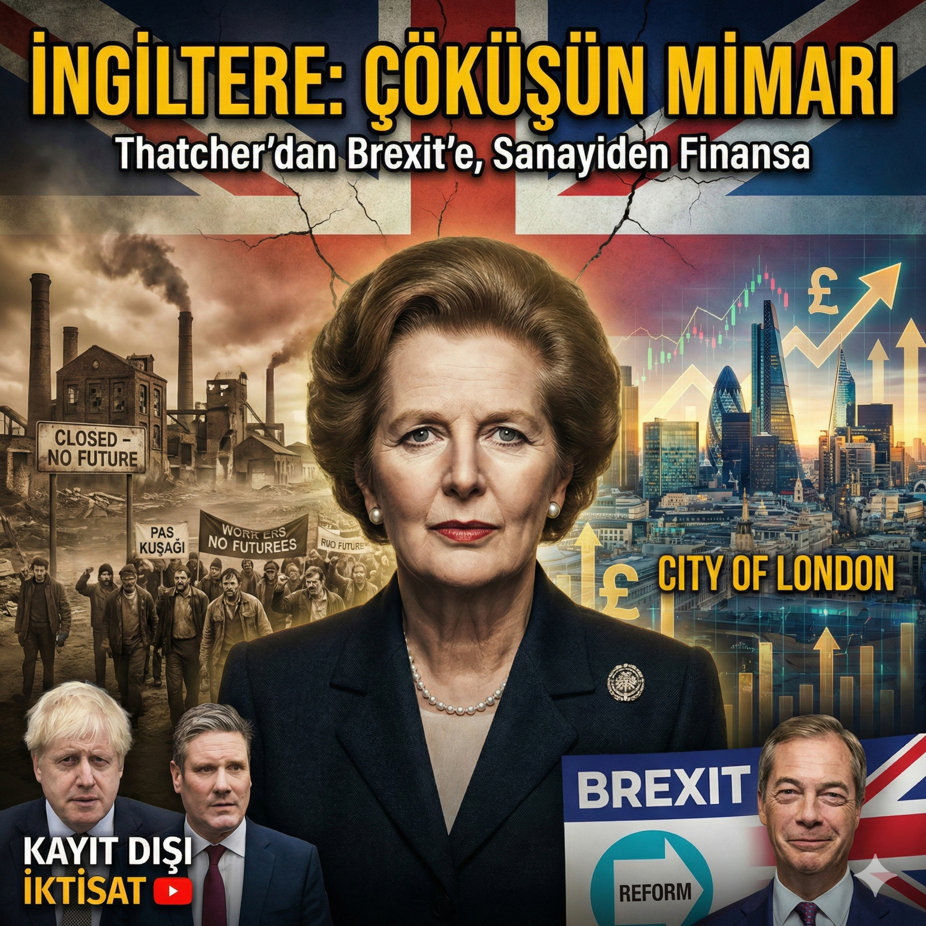 İNGİLTERE: BİR İMPARATORLUK NASIL İNTİHAR ETTİ? | Thatcher'dan Brexit'e Çöküş episode artwork