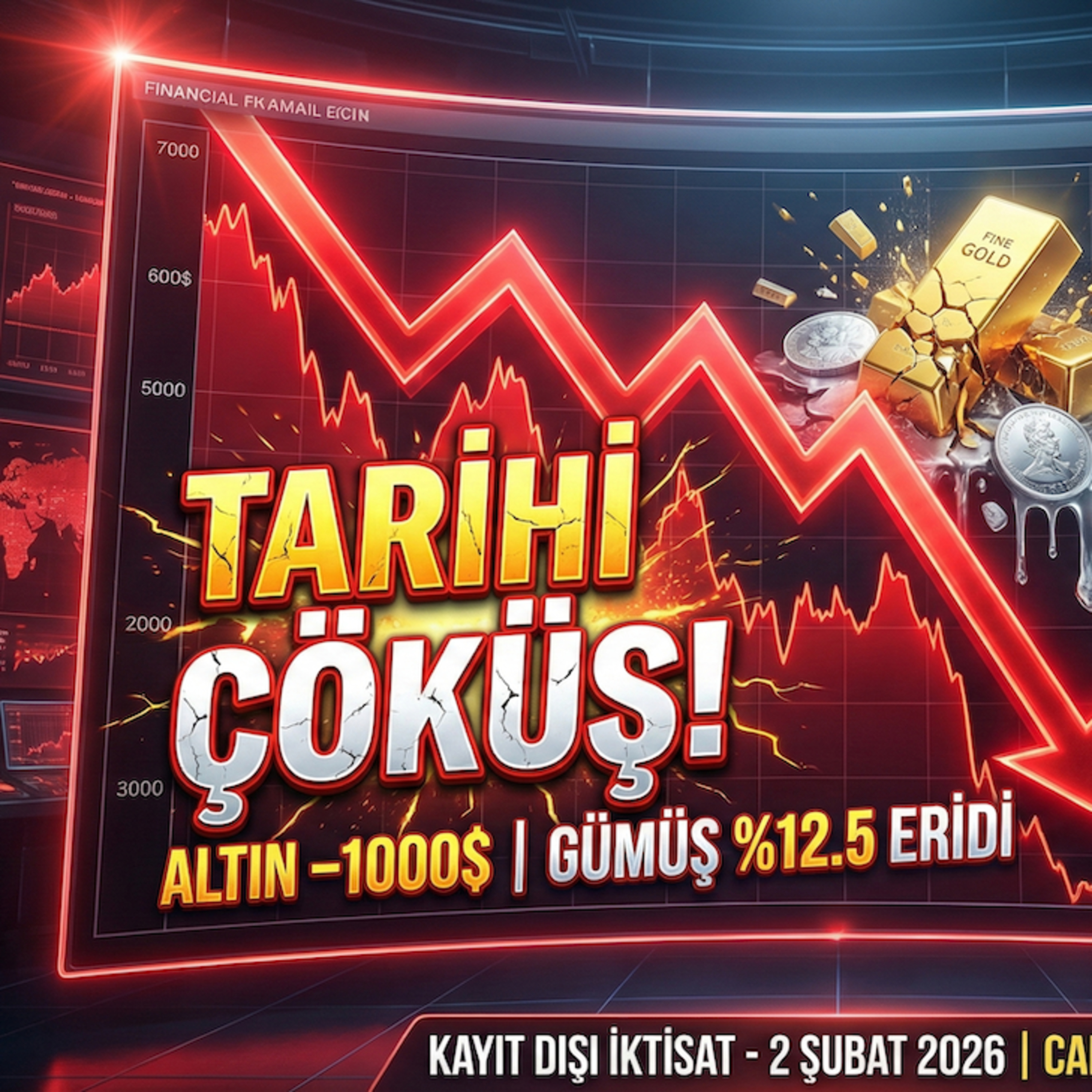 ALTINDA TARİHİ ÇÖKÜŞ! 📉 Kredi Kartı Limitlerine Tırpan Geldi! | 2 Şubat 2026 episode artwork