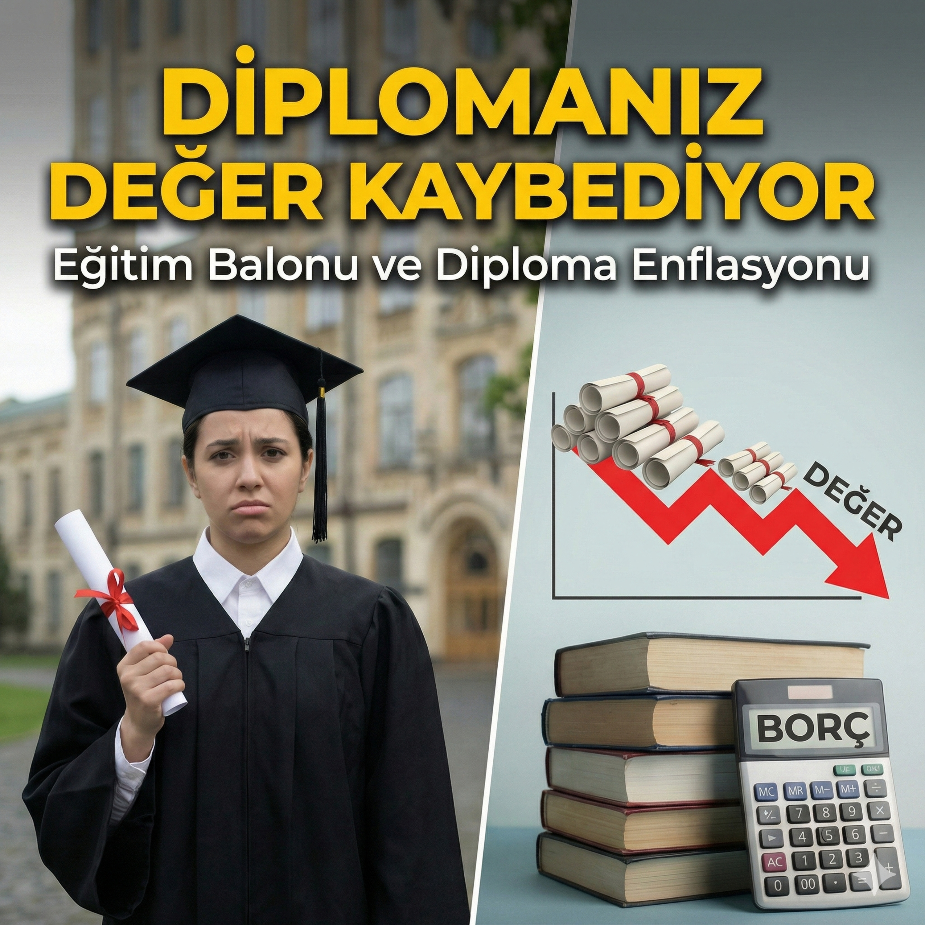 Diplomanız Neden Çöp Oldu? | Eğitim Balonu ve Diploma Enflasyonu episode artwork