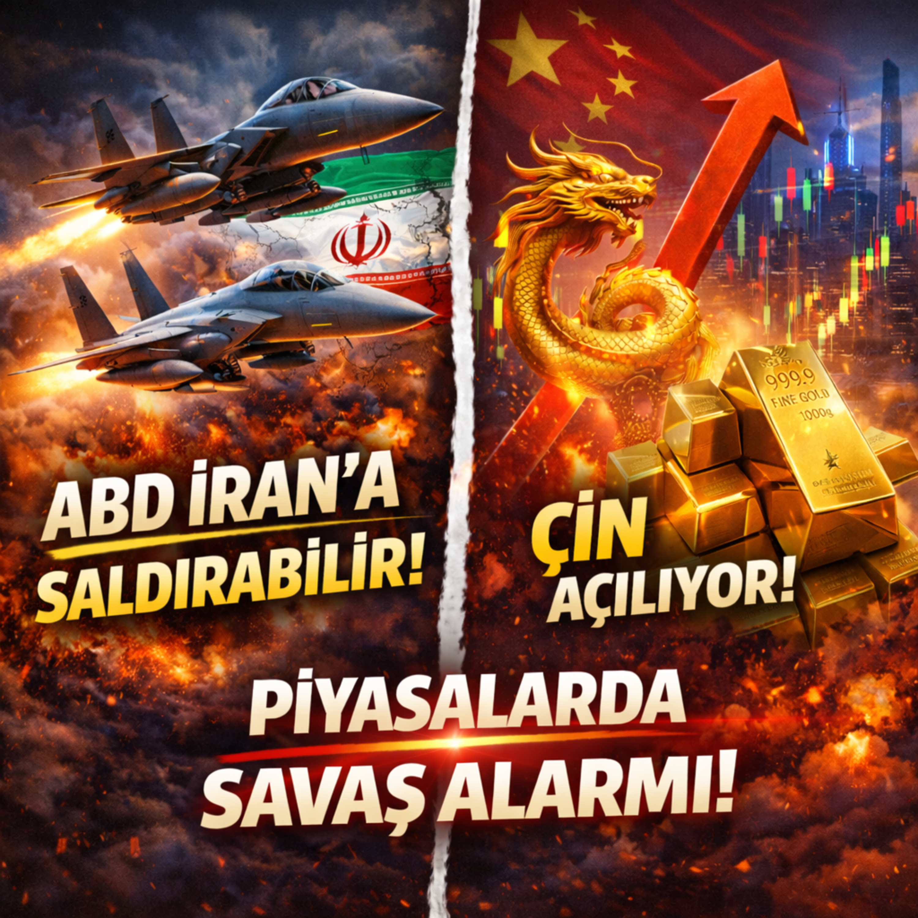 SAVAŞ RİSKİ FİYATLANIYOR! ABD İran’a mı Gidiyor? Altın 5.000$ Üstünde, Çin Açılıyor! - 20 Şubat 2026 episode artwork