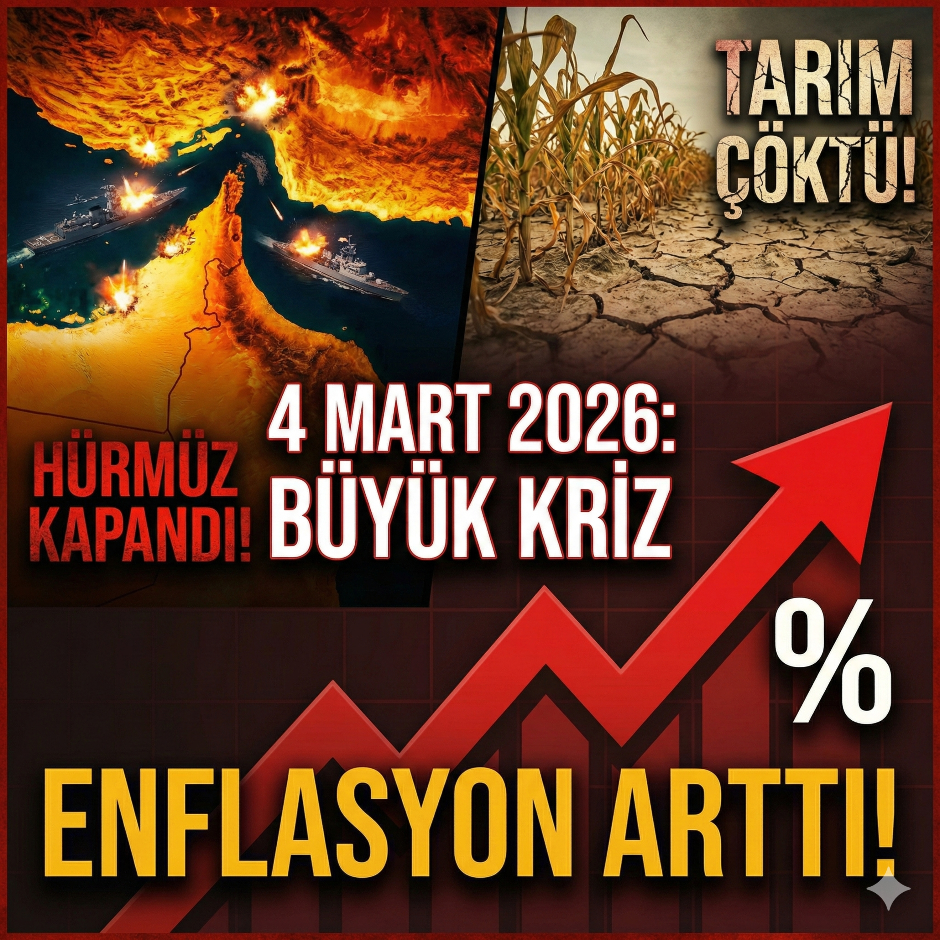 🔴 Hürmüz Kapandı, Tarım Çöktü, Enflasyon Arttı: Kriz Derinleşiyor! episode artwork