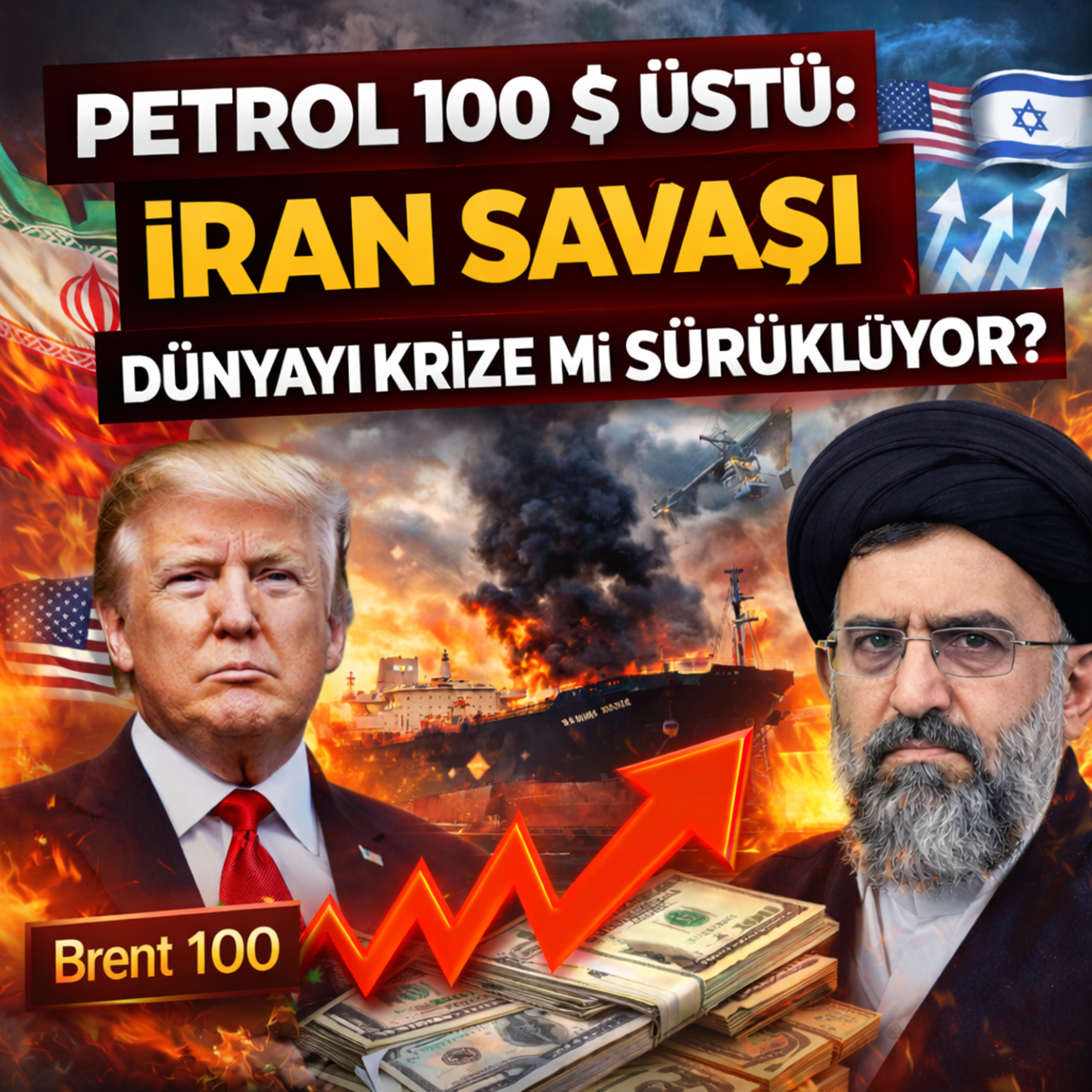 Petrol 100 Doları Aştı: İran Savaşı Dünyayı Krize mi Sürüklüyor? | Dolar, Enflasyon, Türkiye episode artwork
