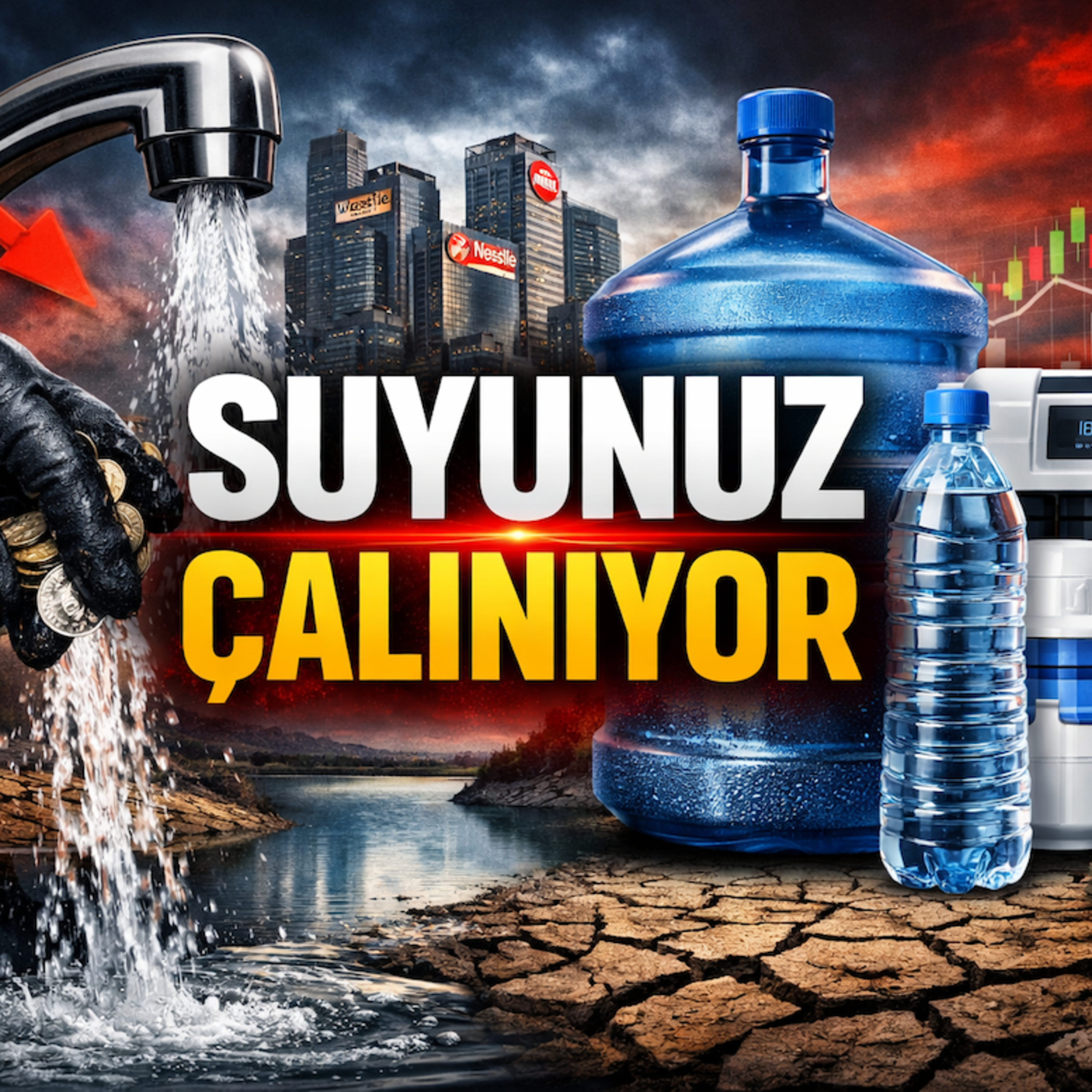 SUYUNUZ ÇALINIYOR: Musluktan Akan Su Nasıl Dev Bir Sektöre Dönüştü? episode artwork