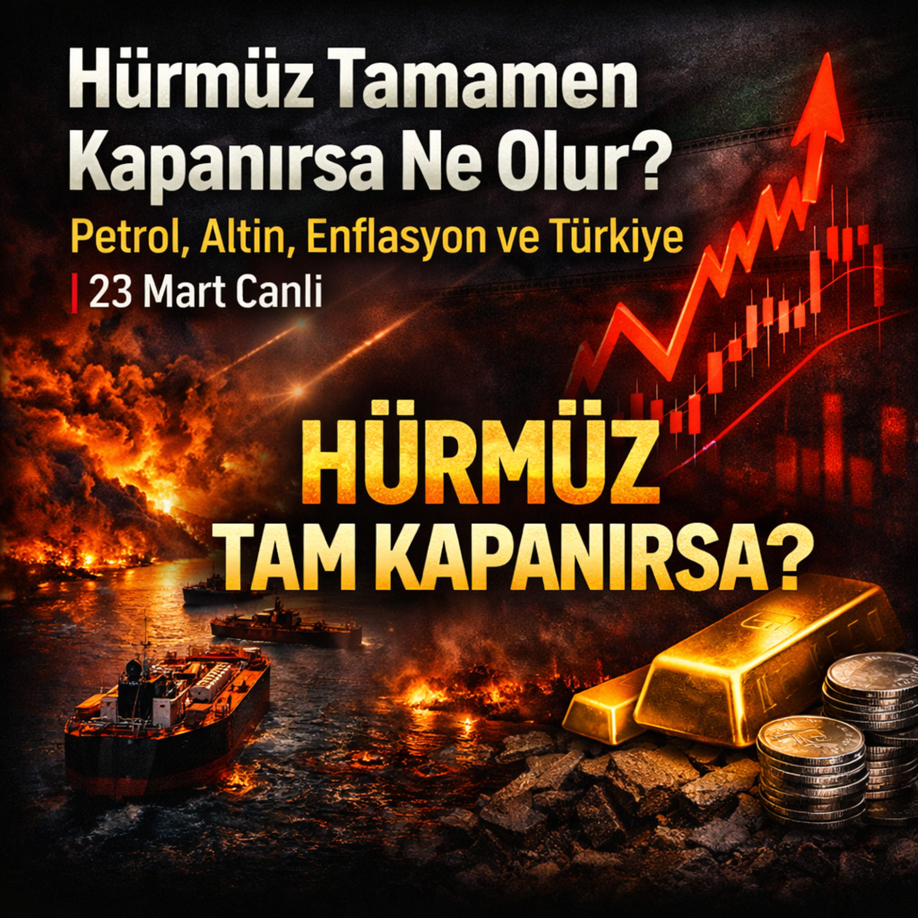 Hürmüz Zaten Tıkandı: Tamamen Kapanırsa Petrol, Altın ve Türkiye Ne Olur? episode artwork