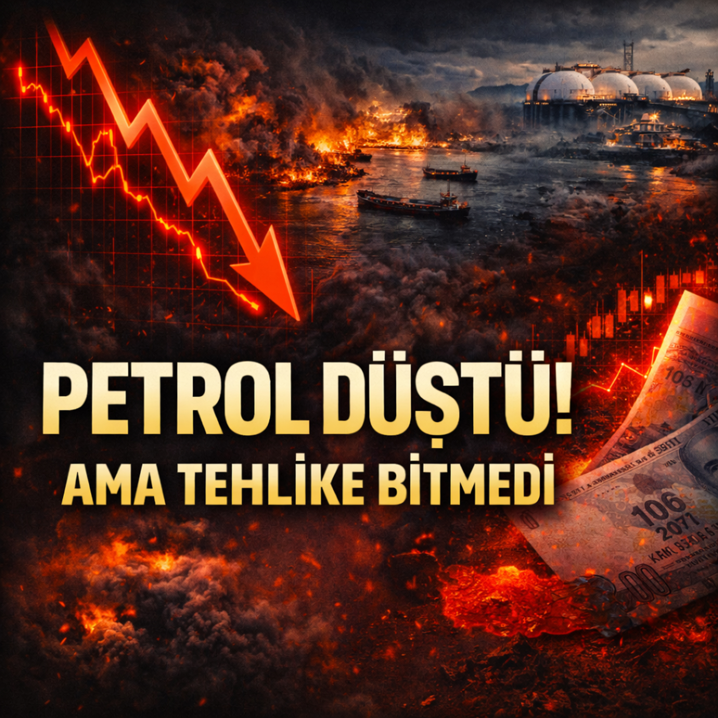 Petrol Düştü Ama Tehlike Bitmedi! LNG Krizi, İran Savaşı, Enflasyon ve Türkiye | 25 Mart 2026 episode artwork